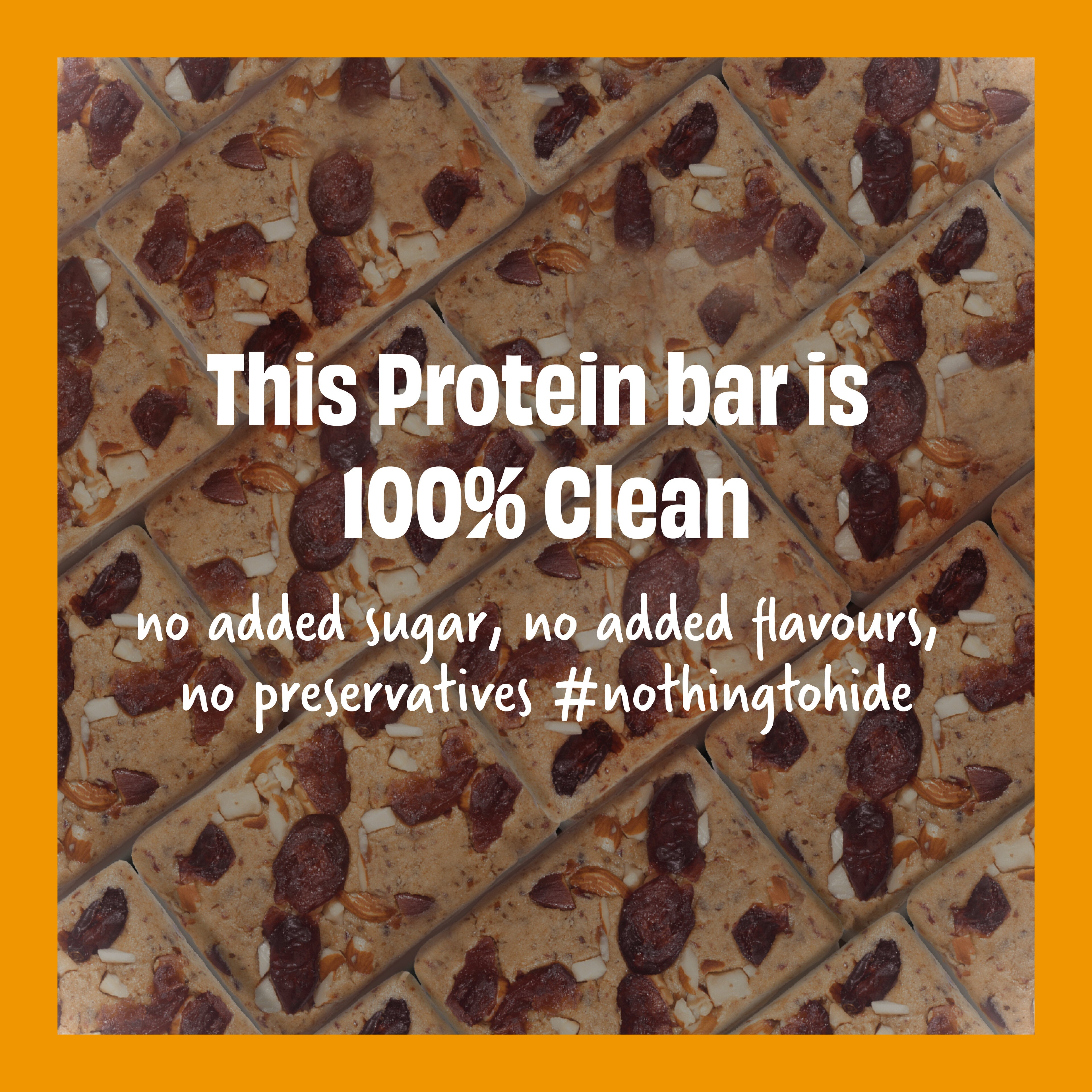 The Whole Truth - Protein Bars - Peanut Butter - Pack of 6 (6 x 52g) - No Added Sugar - All Natural