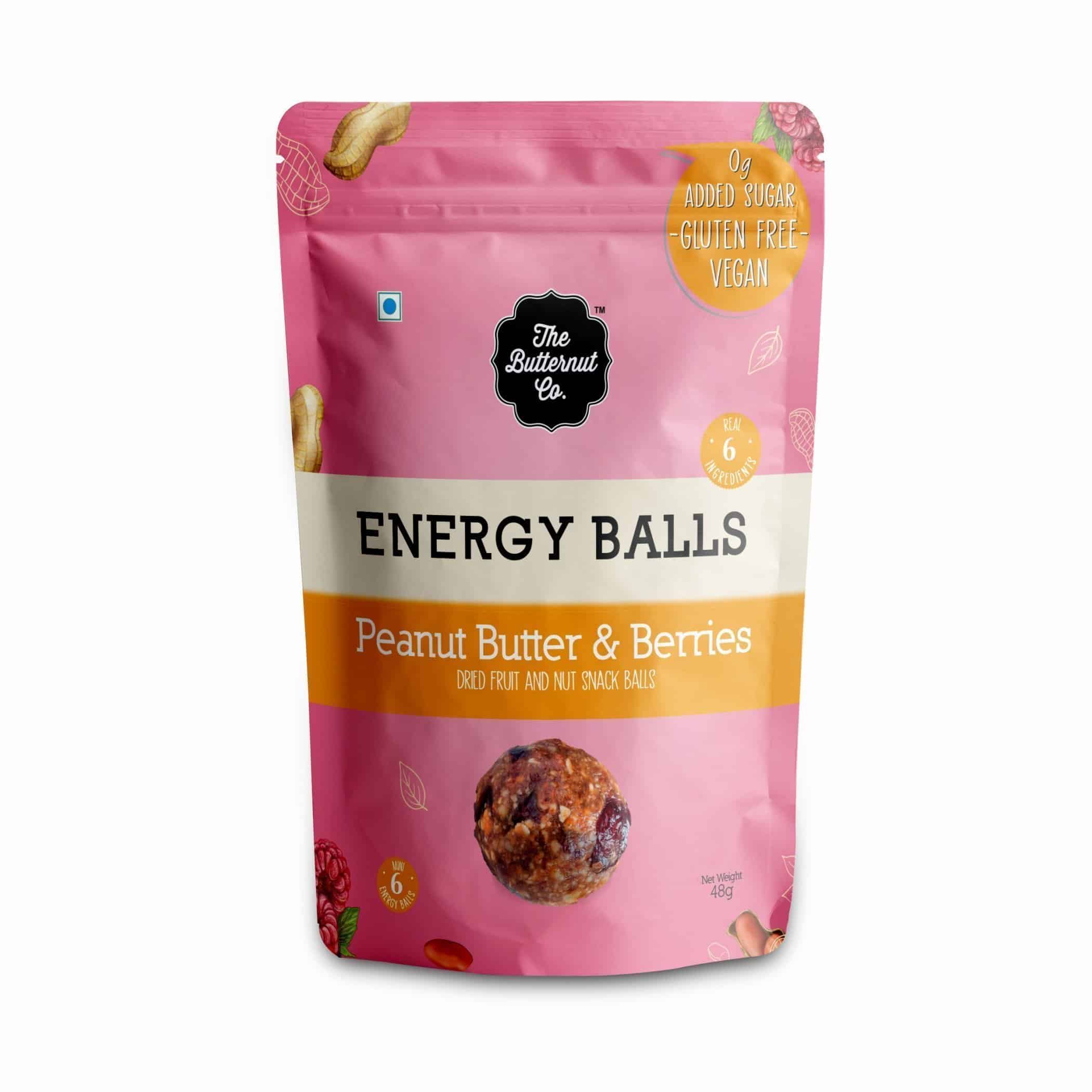 The Butternut Co. Energy Balls Peanut And Berries 288 gms