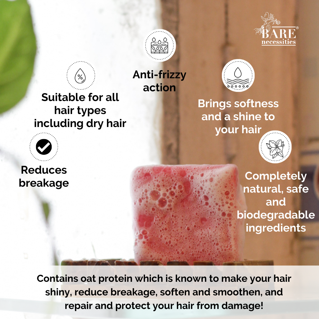 Bare Necessities Crans and Roses Anti Hairfall Shampoo bar