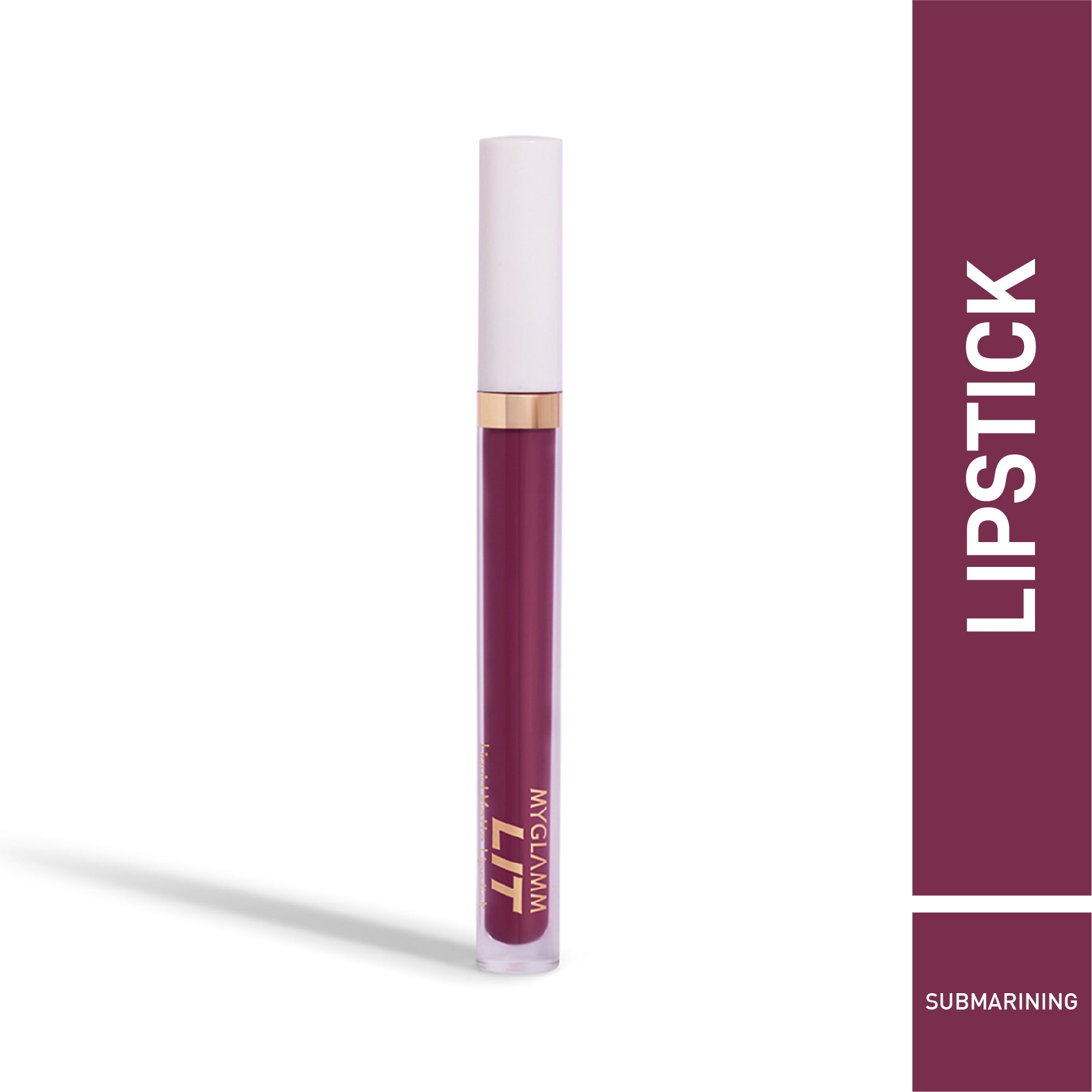 MyGlamm LIT Liquid Matte Lipstick-Submarining-3ml