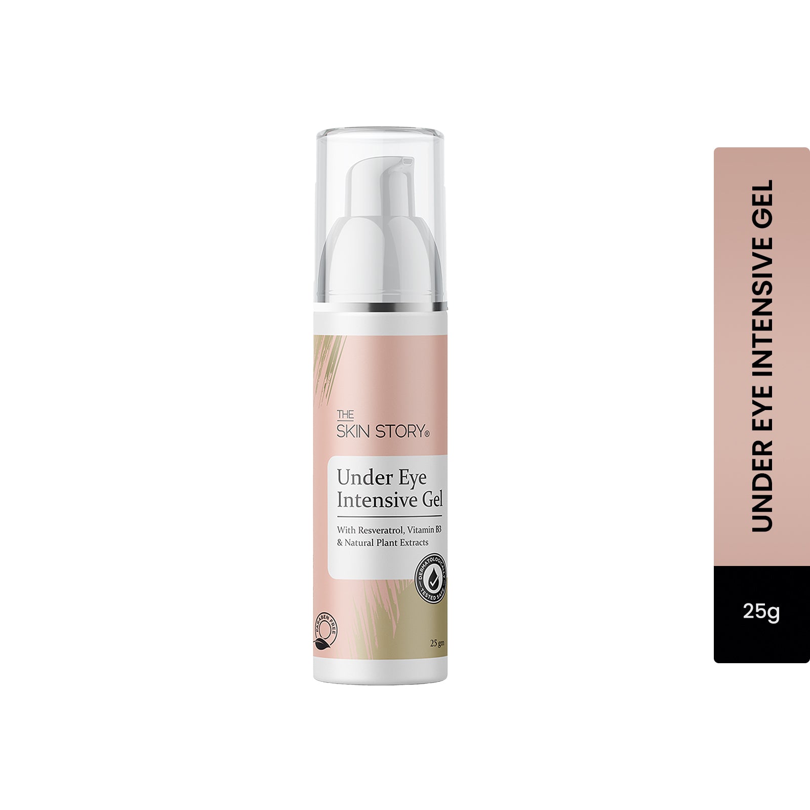 The Skin Story Under Eye Cream for Dark Circles for Women | Reduce Wrinkles & Fine Lines | Niacinamide & Resveratrol | 25g