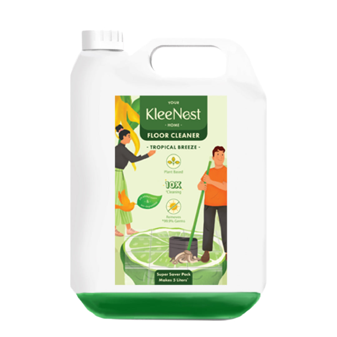 Kleenest Tropical Breeze Floor Cleaner liquid concentrate | Makes 5 litres