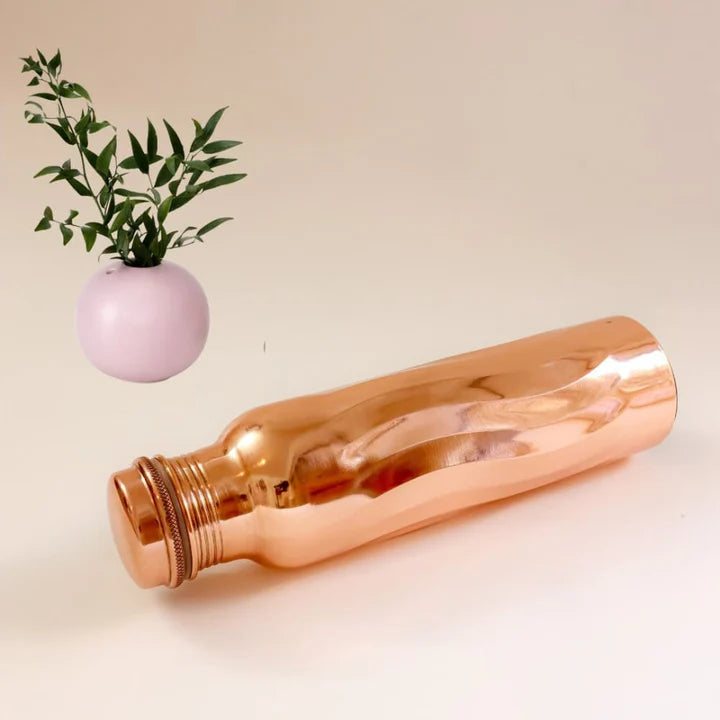 ONEarth Copper Bottle (with Cleaning Brush) - 1L