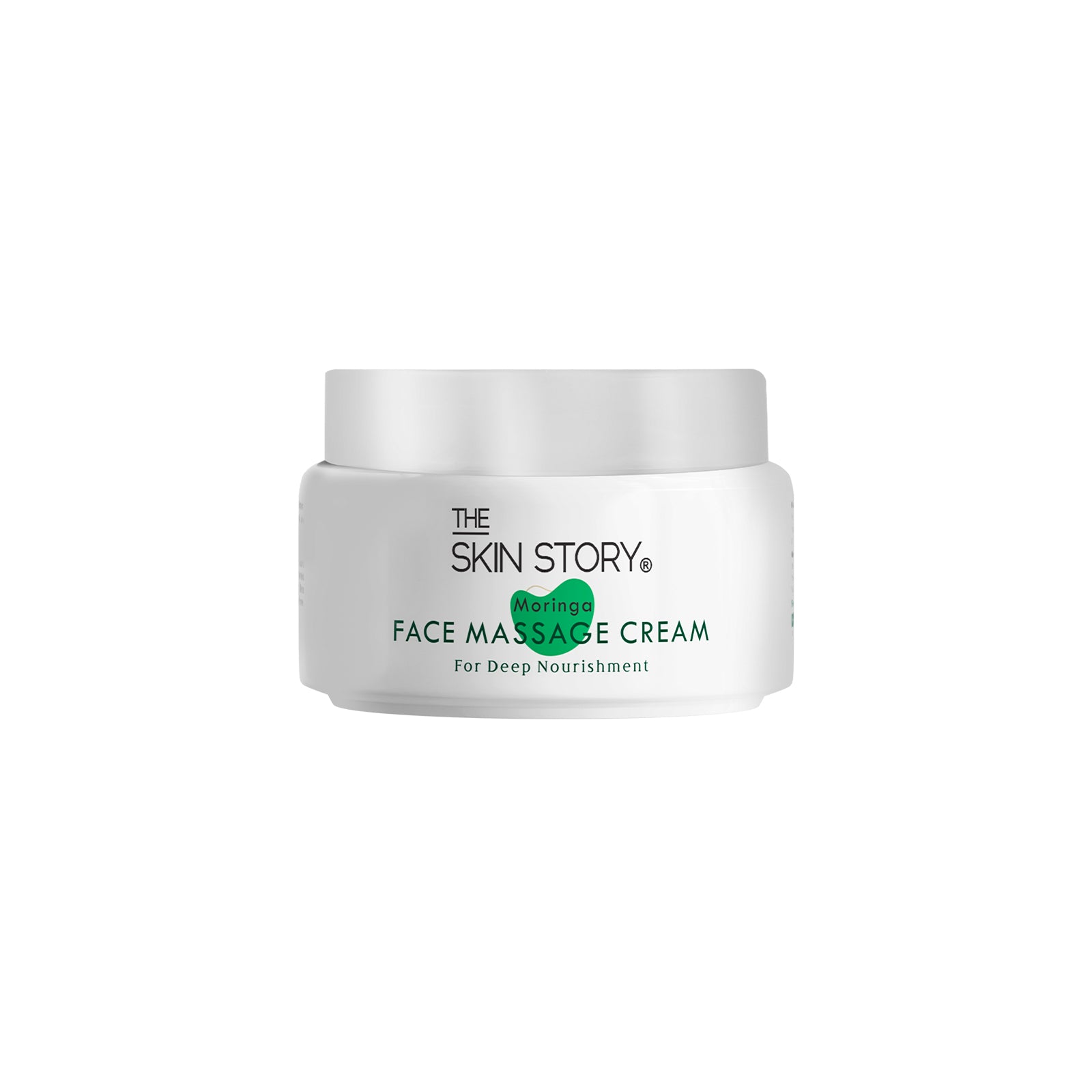 The Skin Story Massage Cream for Face | Soothing & Detoxifying | Enriched With Moringa |All Skin Types | 50g