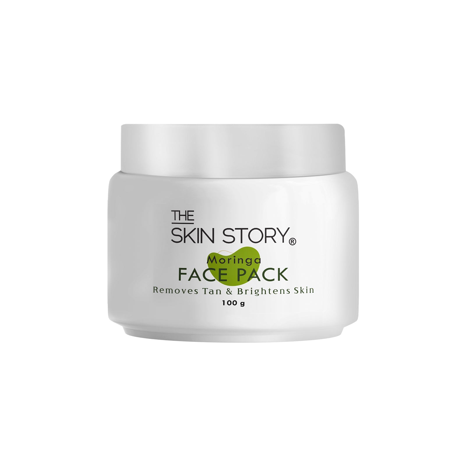 The Skin Story Purifying Face Pack For Glowing Skin| Clear Skin | Tan Removal Care | Normal to Oily Skin | Moringa & Vitamin E | 100g