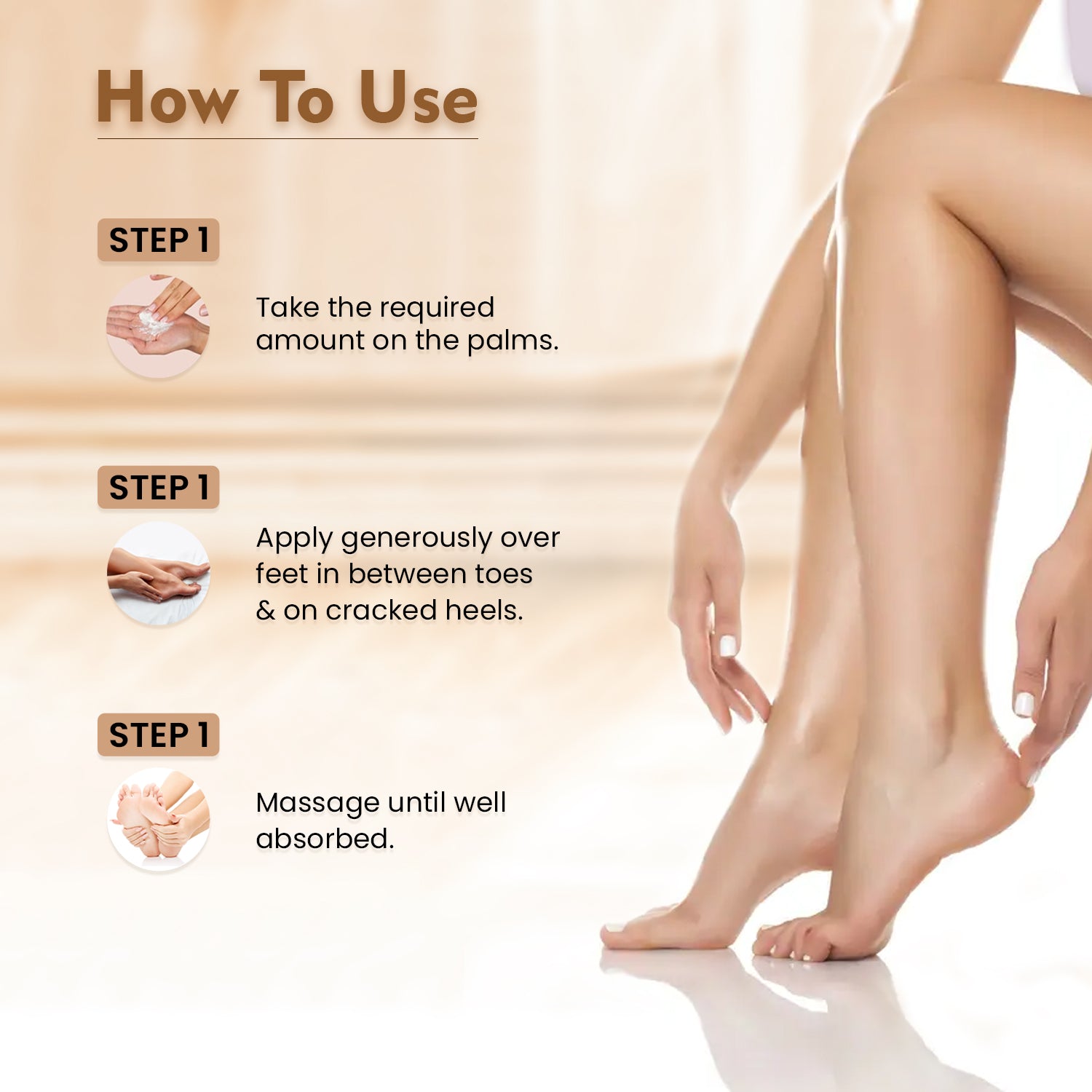 The Skin Story Foot Cream for Cracked Heels | Dry Feet | Repair Cream | Enriched with Shea Butter & Cocoa Butter | 50g