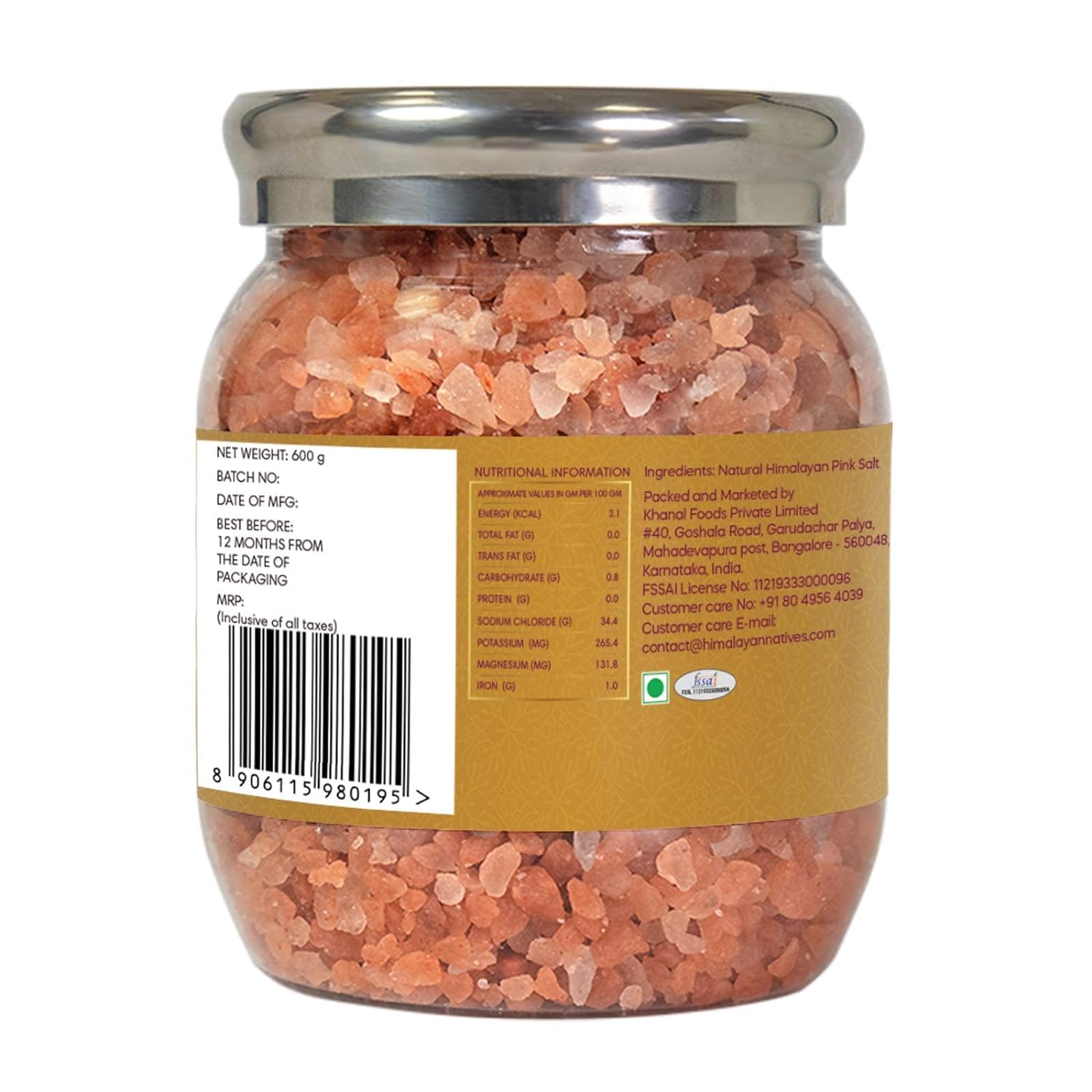 Himalayan Native Himalayan Pink Salt Powder | 600G
