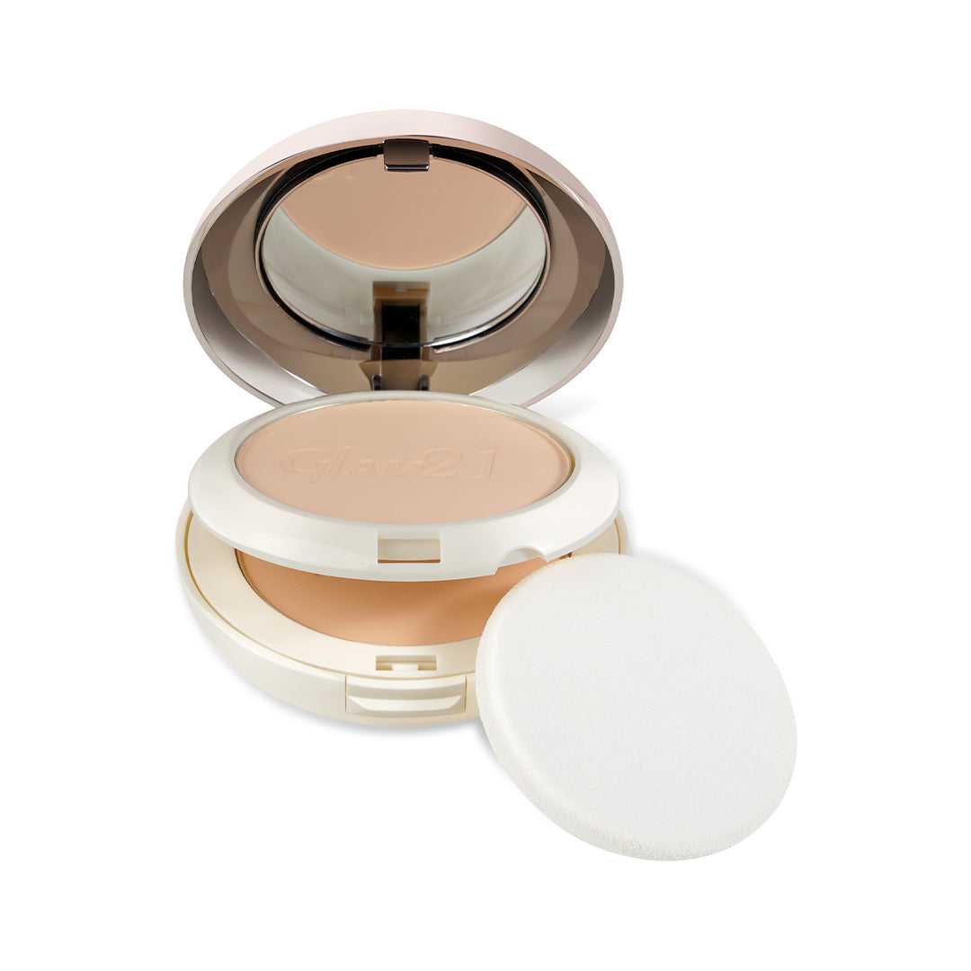 Glam21 Control Sleek & Soft Makeup with Vitamin E & C | Sweat & Waterproof Longlasting Compact (Vanila, 20 g)