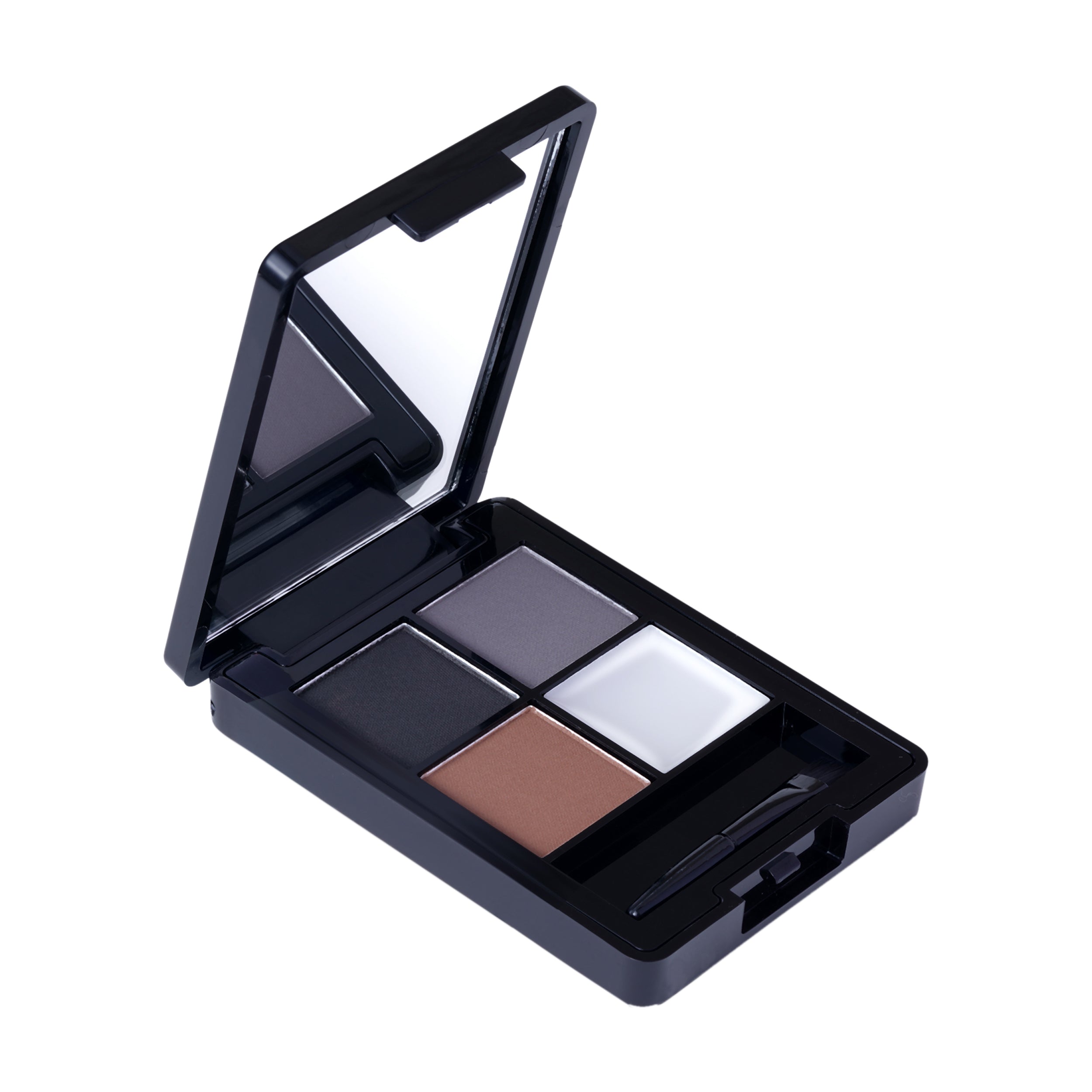 Glam21 4-in-1 Eyebrow Palette Micro Pigments, Smudge Proof, Longlasting Eye Make-up Kit 9 g (MYSTERIOUS)
