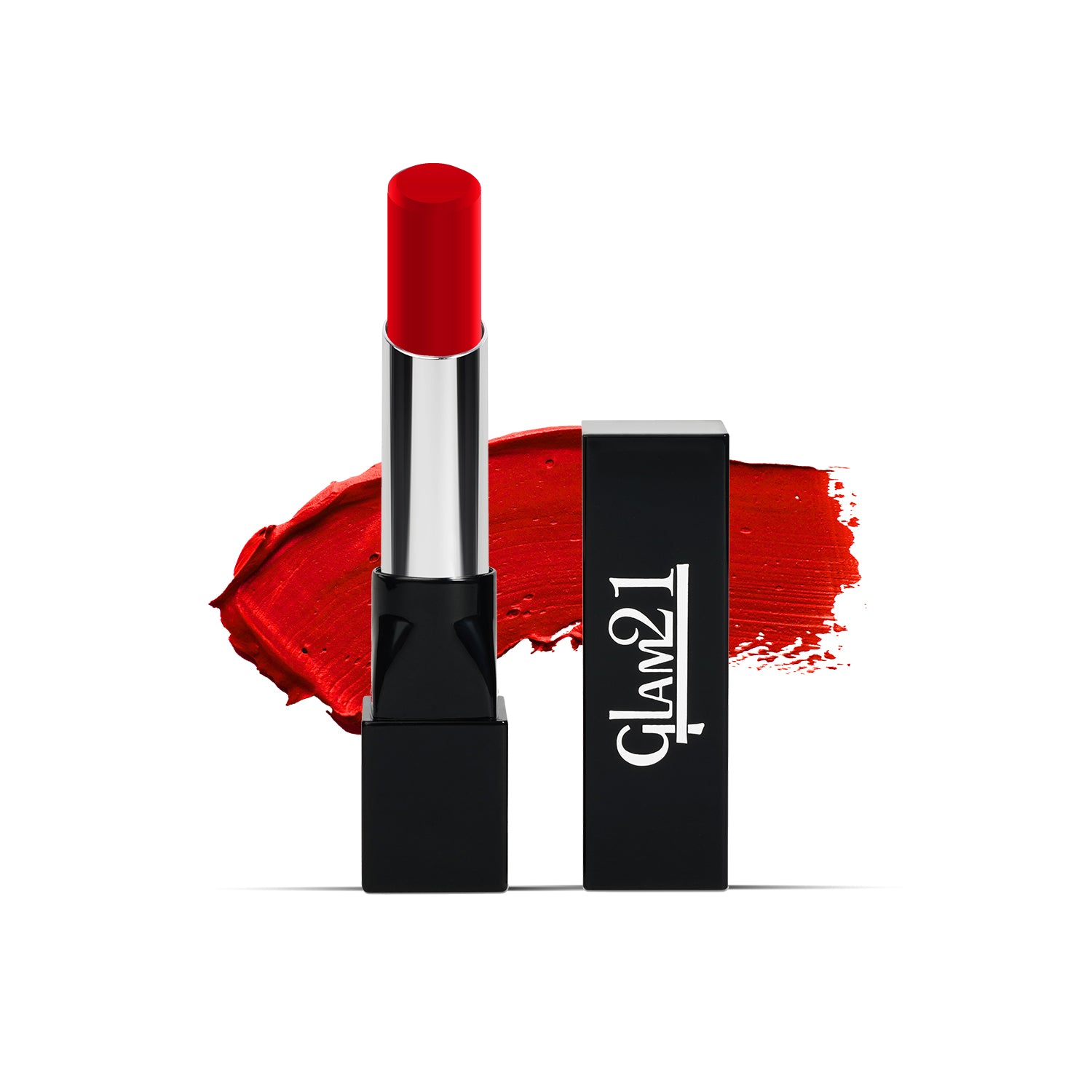 Glam21 Ultra Velvet Lipstick  Long-lasting stay on lips Lovely matte finish, 2.5gm Mousse Red-07