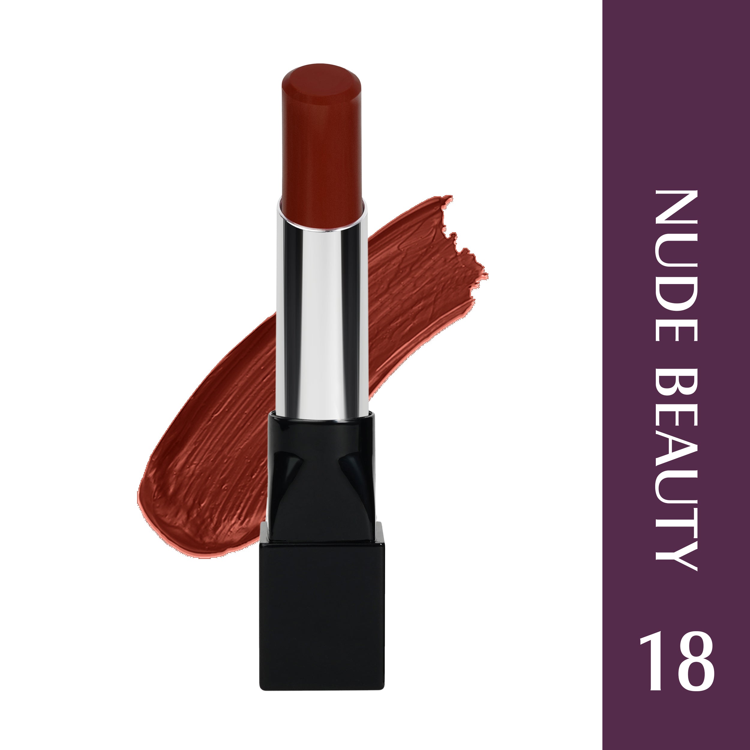 Glam21 Ultra Velvet Lipstick  Long-lasting stay on lips Lovely matte finish, 2.5gm Nude Beauty-18