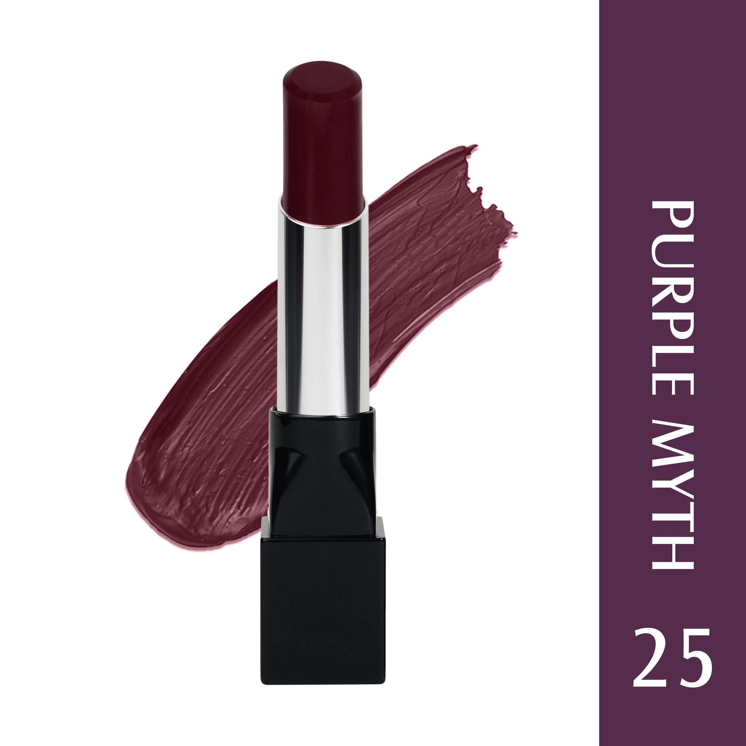 Glam21 Ultra Velvet Lipstick  Long-lasting stay on lips Lovely matte finish, 2.5gm Purple Myth-25