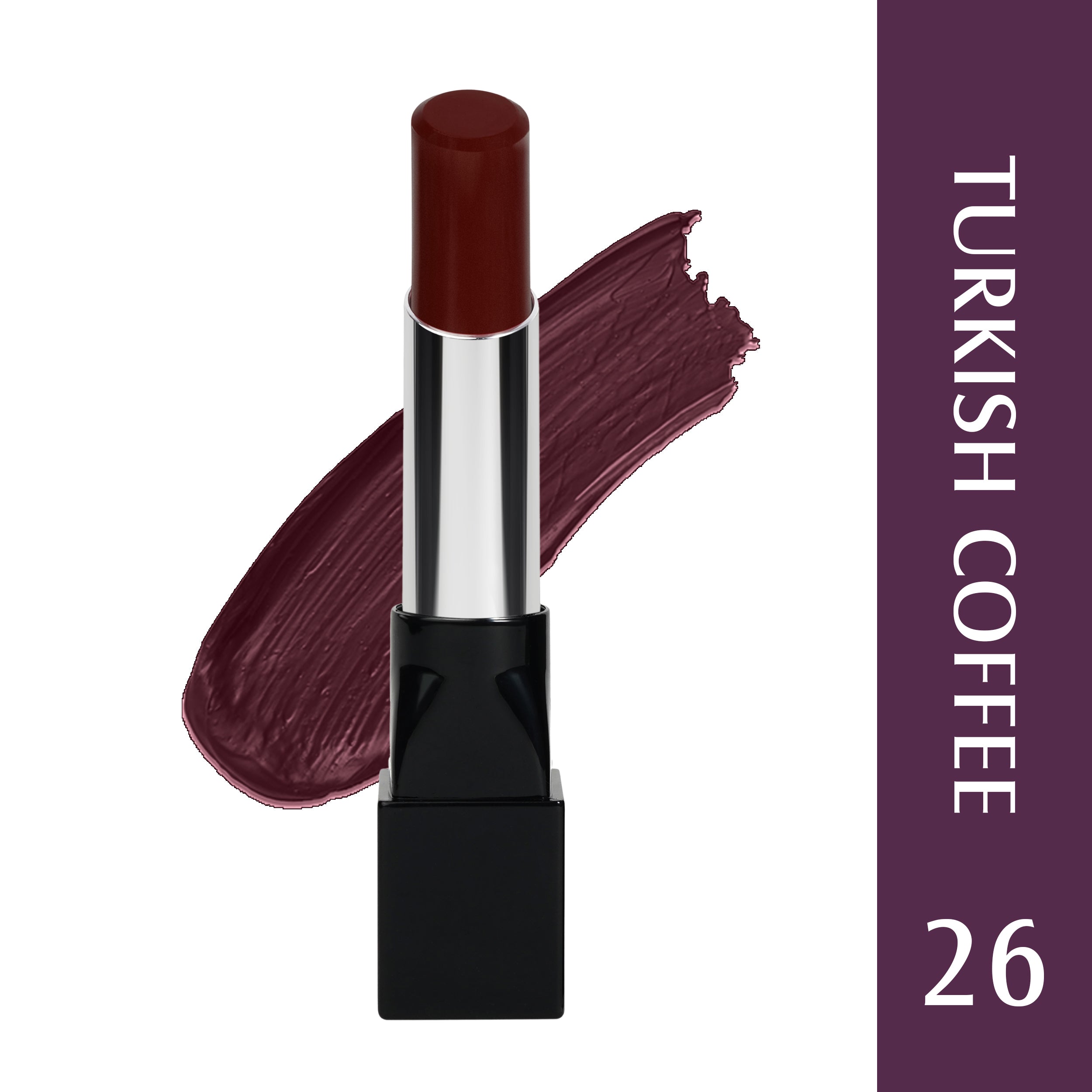 Glam21 Ultra Velvet Lipstick  Long-lasting stay on lips Lovely matte finish, 2.5gm Turkish Coffee-26