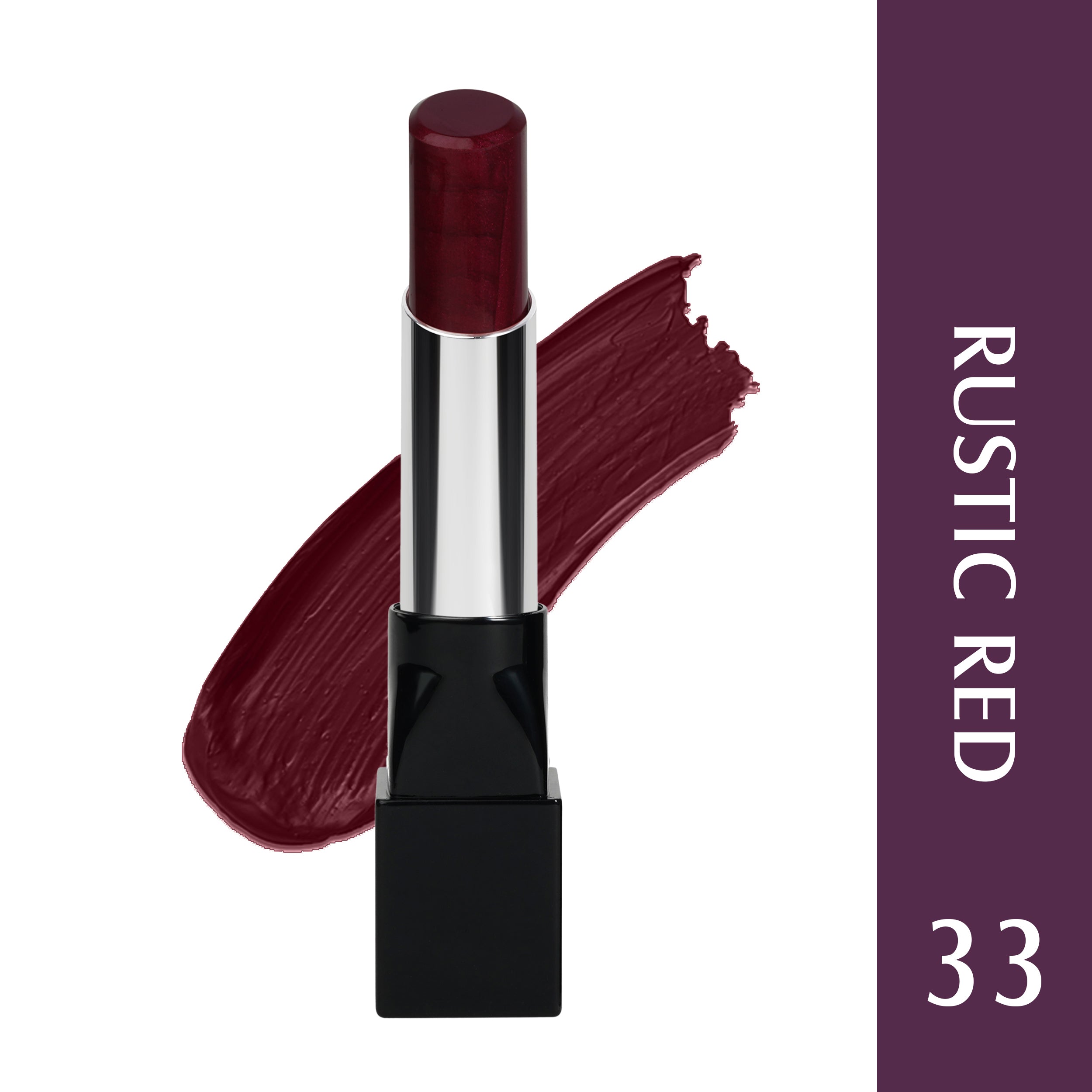 Glam21 Ultra Velvet Lipstick  Long-lasting stay on lips Lovely matte finish, 2.5gm Rustic Red-33