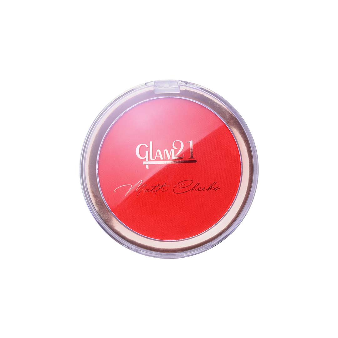 Glam21 Matte Cheek Blush | Perfect Pop of Color | Seamless Texture & Perfect Coverage, 5g  (Shade-07)