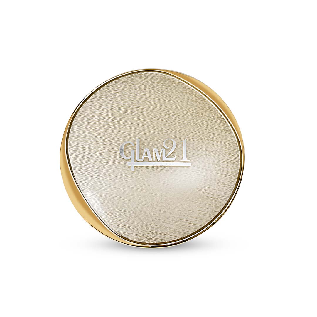 Glam21 Match Perfection Multi-Mineral Powder to Instant Oil Free Velvety Glow | 2-in-1 Compact (Olive, 20 g)