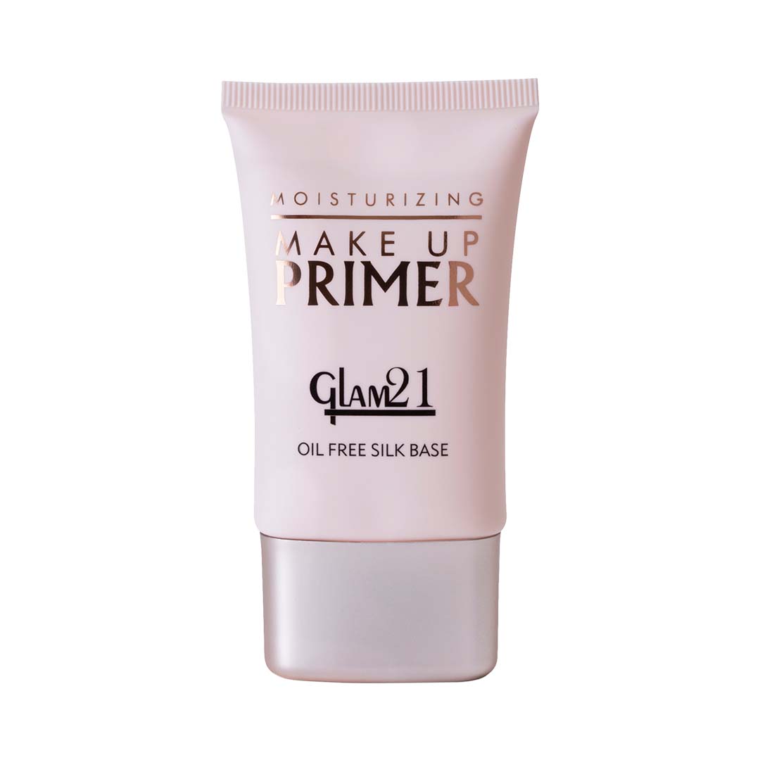 Glam21 Moisturizing Makeup Primer Oil-free Silk Base|Minimize Pore, Natural Bright Skin Primer - 25 ml Natural)
