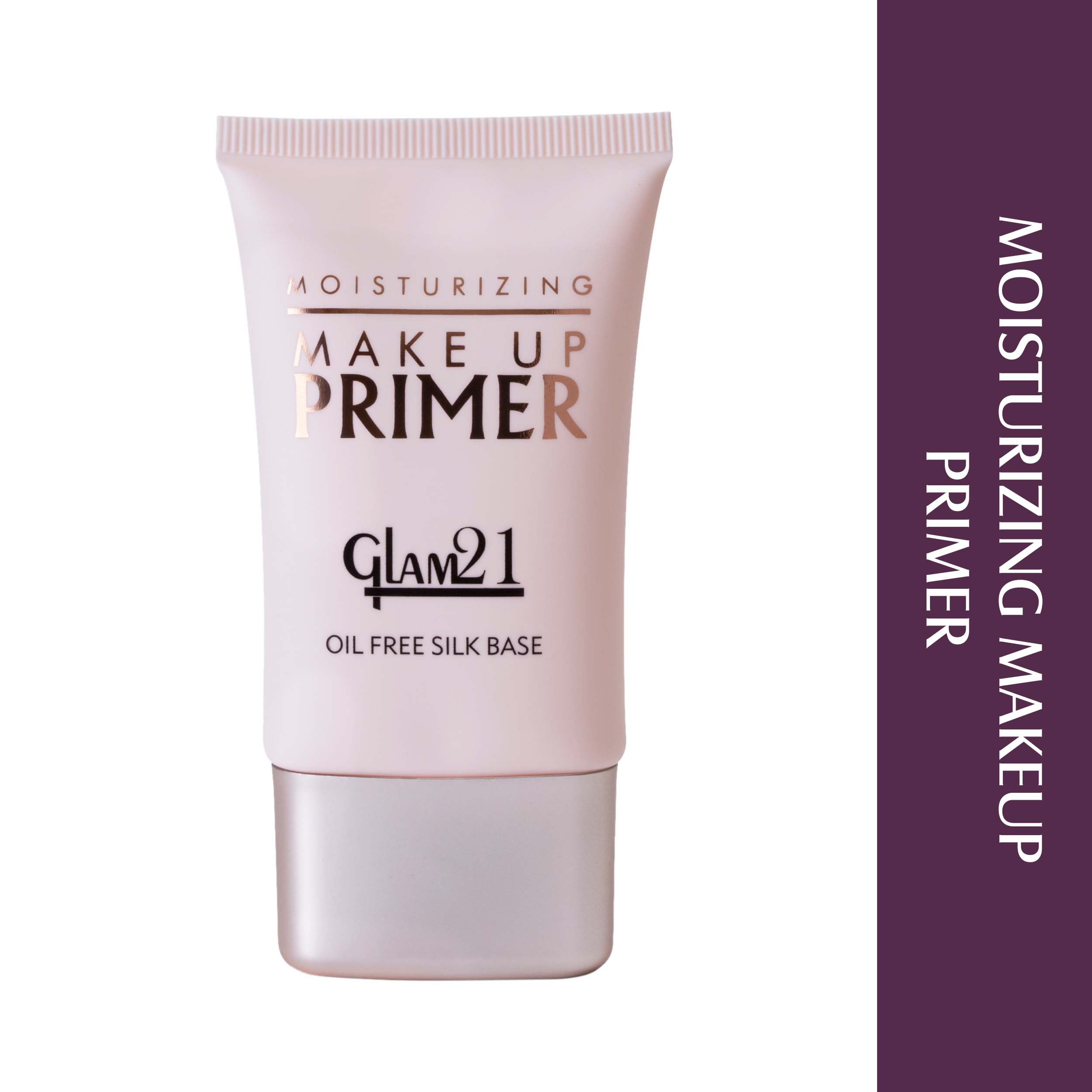 Glam21 Moisturizing Makeup Primer Oil-free Silk Base|Minimize Pore, Natural Bright Skin Primer - 25 ml Natural)