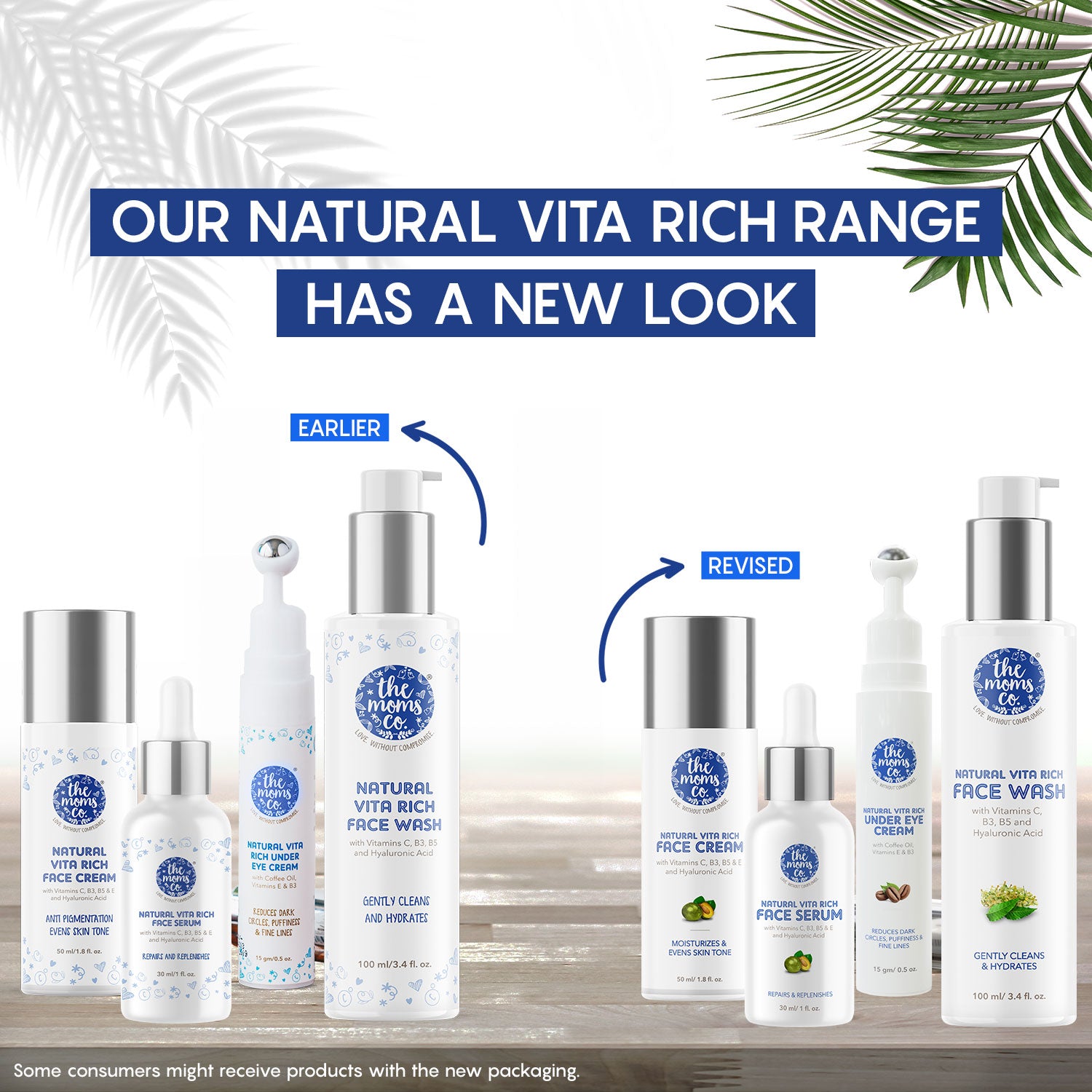 The Moms Co. Natural Vita Rich Complete Night Repair Bundle with Face Wash, Face Cream & Face Serum
