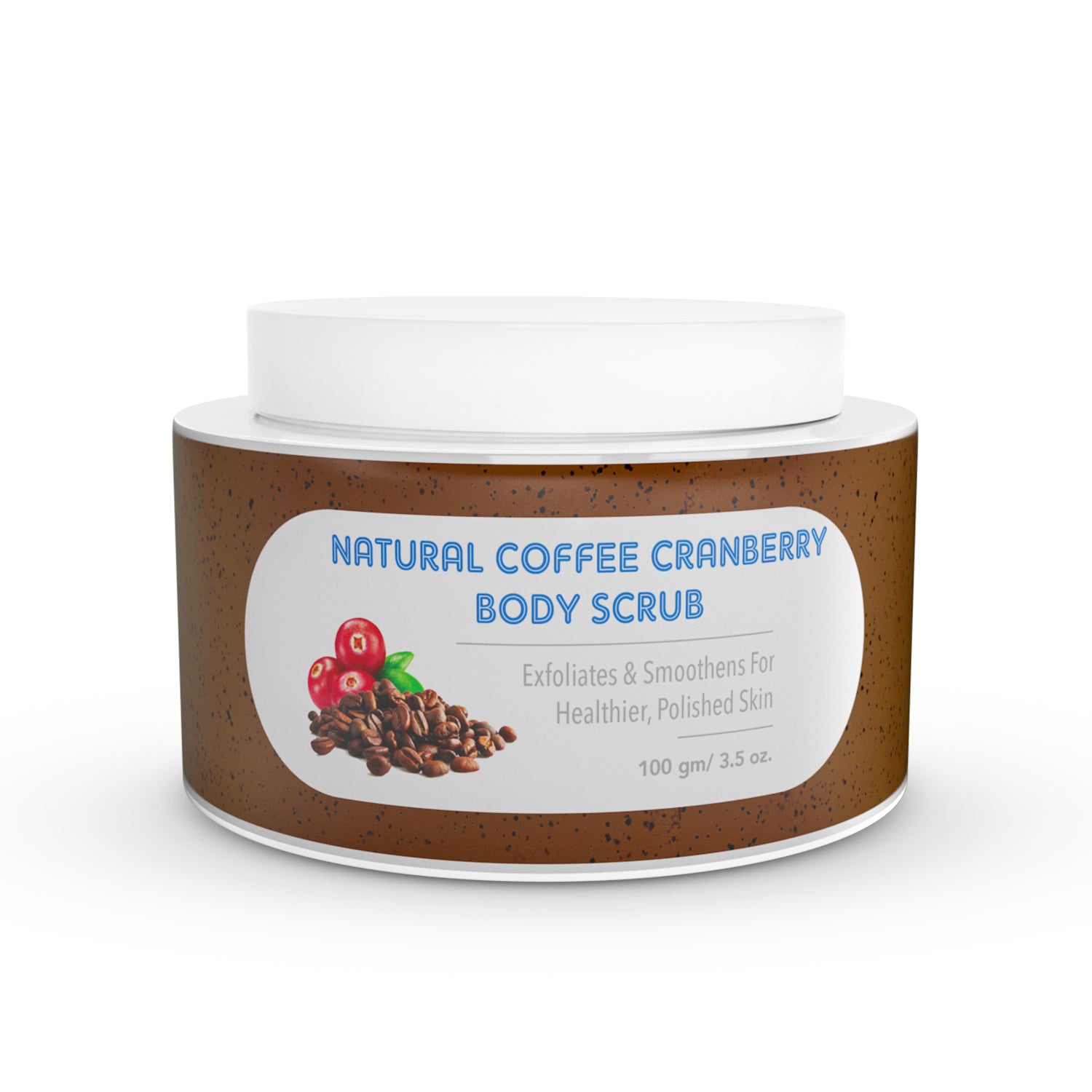 The Moms Co. Natural Cranberry Coffee Exfoliating Body Scrub For Tan Removal & Smooth Skin I (100 gms)
