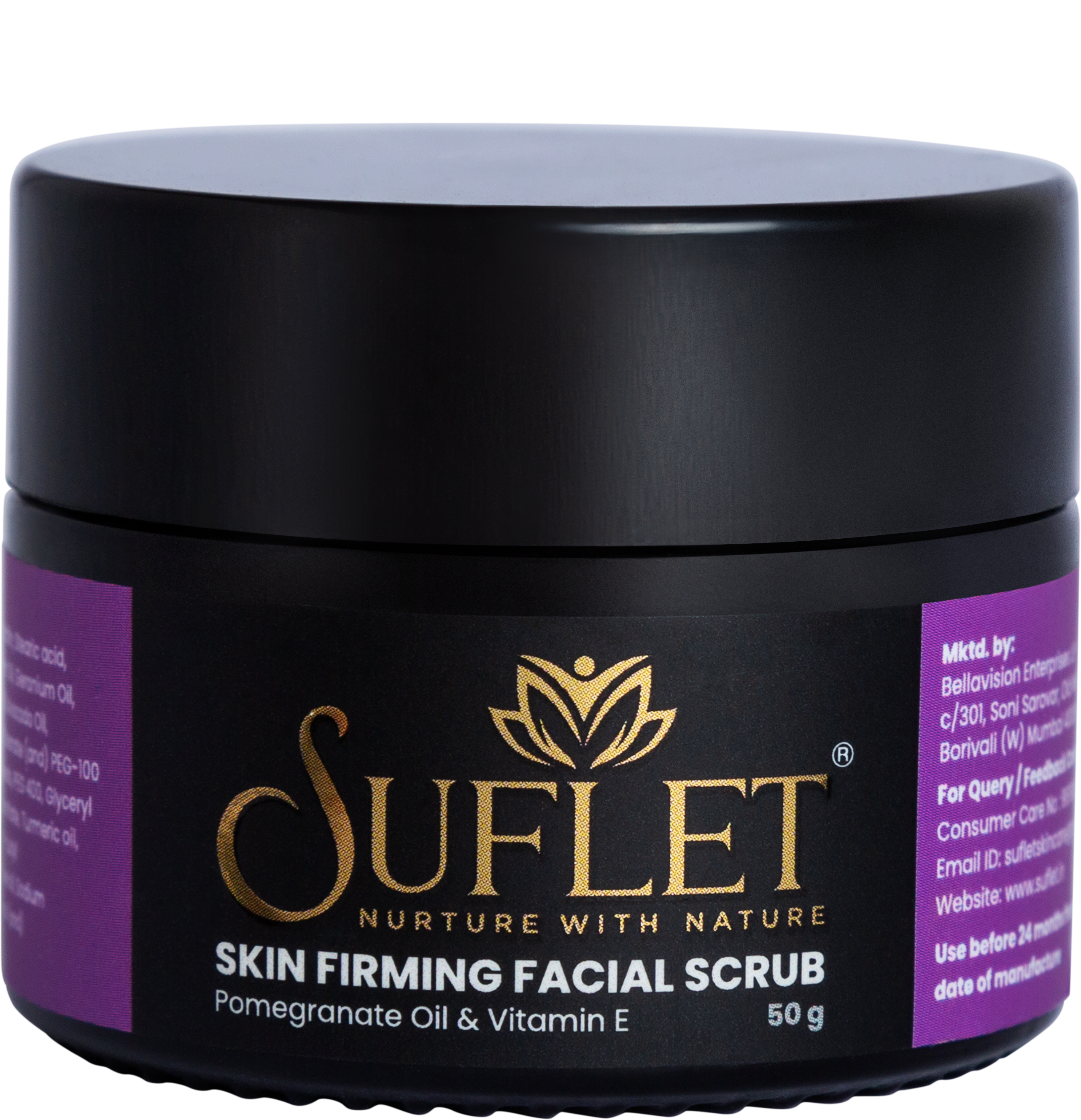 Suflet Skin Firming Facial Scrub