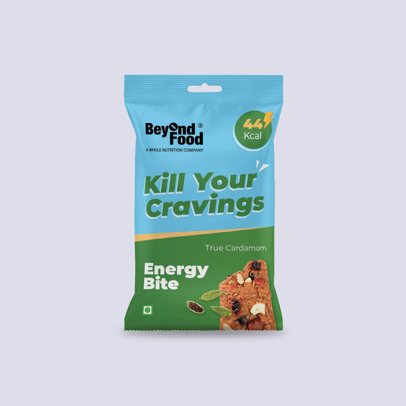 Beyond Food Energy Bites - True Cardamom | Pack of 25 | 25x10g