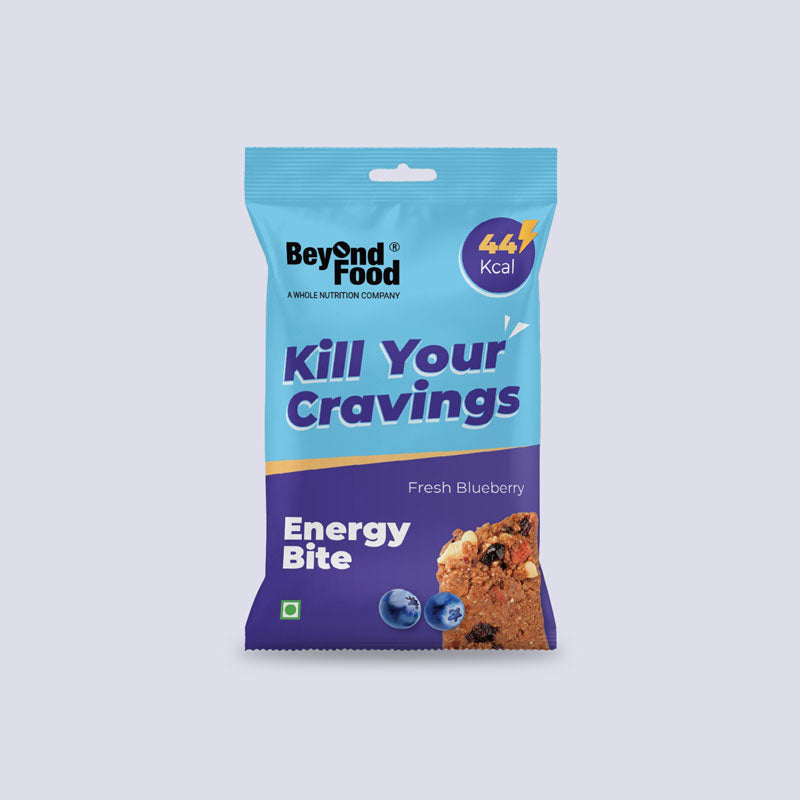 Beyond Food Energy Bites - Fresh Blueberry | Pack of 25 | 25x10g