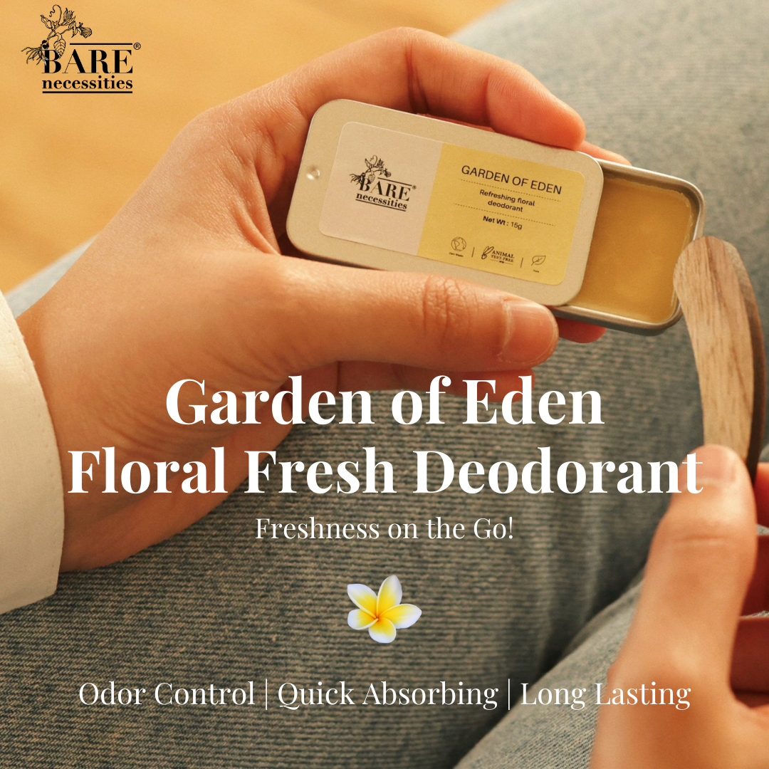 Bare Necessities Garden of Eden Floral Deodorant | Alcohol Free