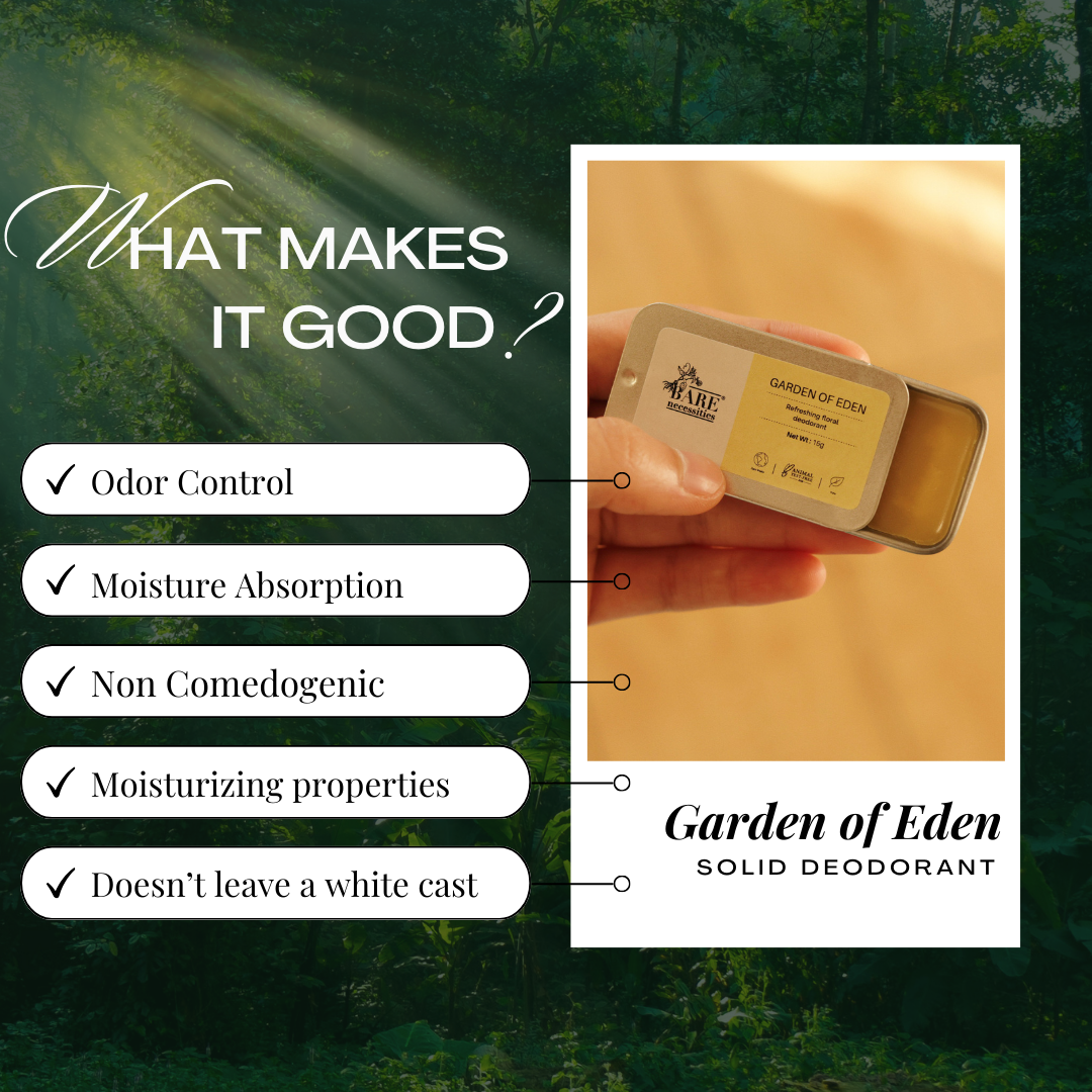 Bare Necessities Garden of Eden Floral Deodorant | Alcohol Free