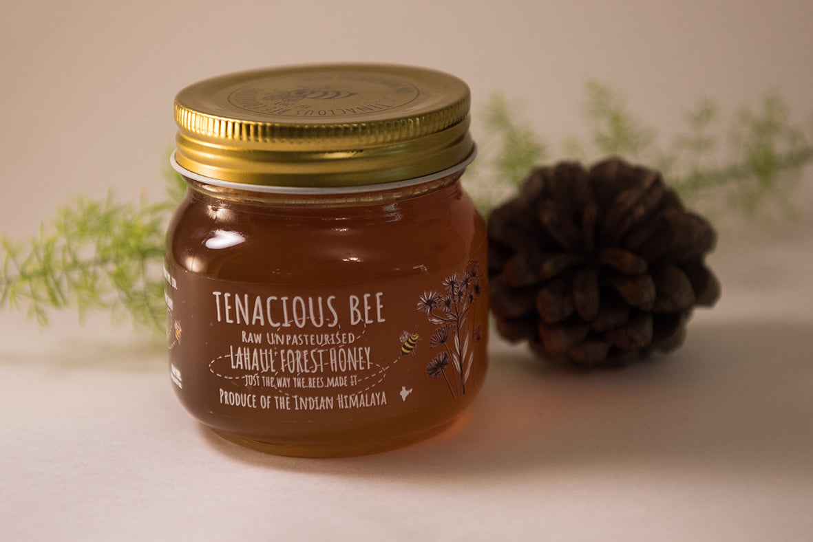Tenacious Bee Raw Lahaul Forest Honey