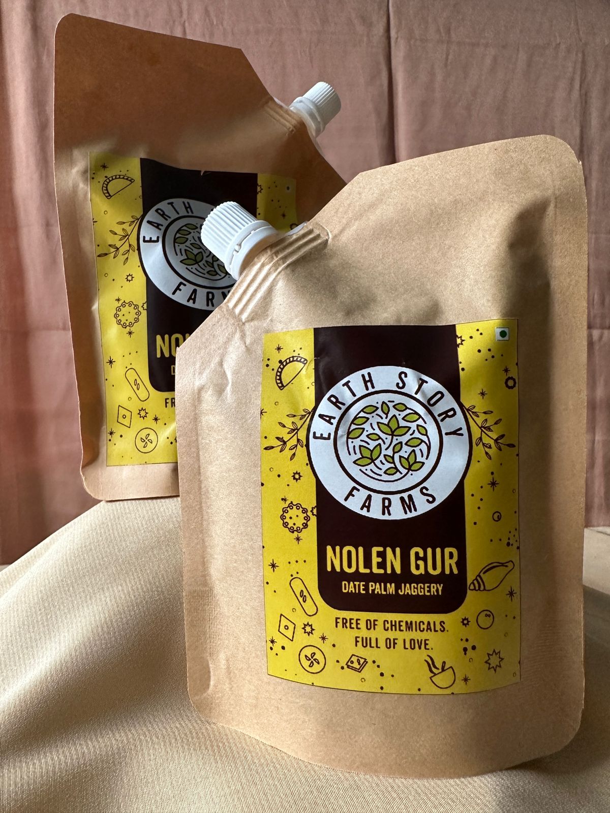 Earth Story Farms | Date Jaggery Liquid | Nolen Gur | Khejur Gur | 100% pure | No added chemicals or preservatives