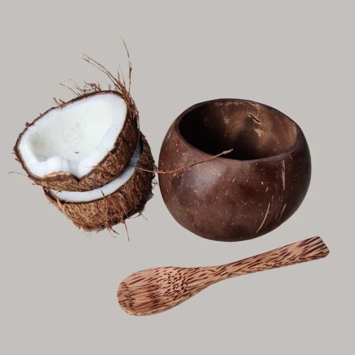 ONEarth Coconut Shell Bowl with Spoon