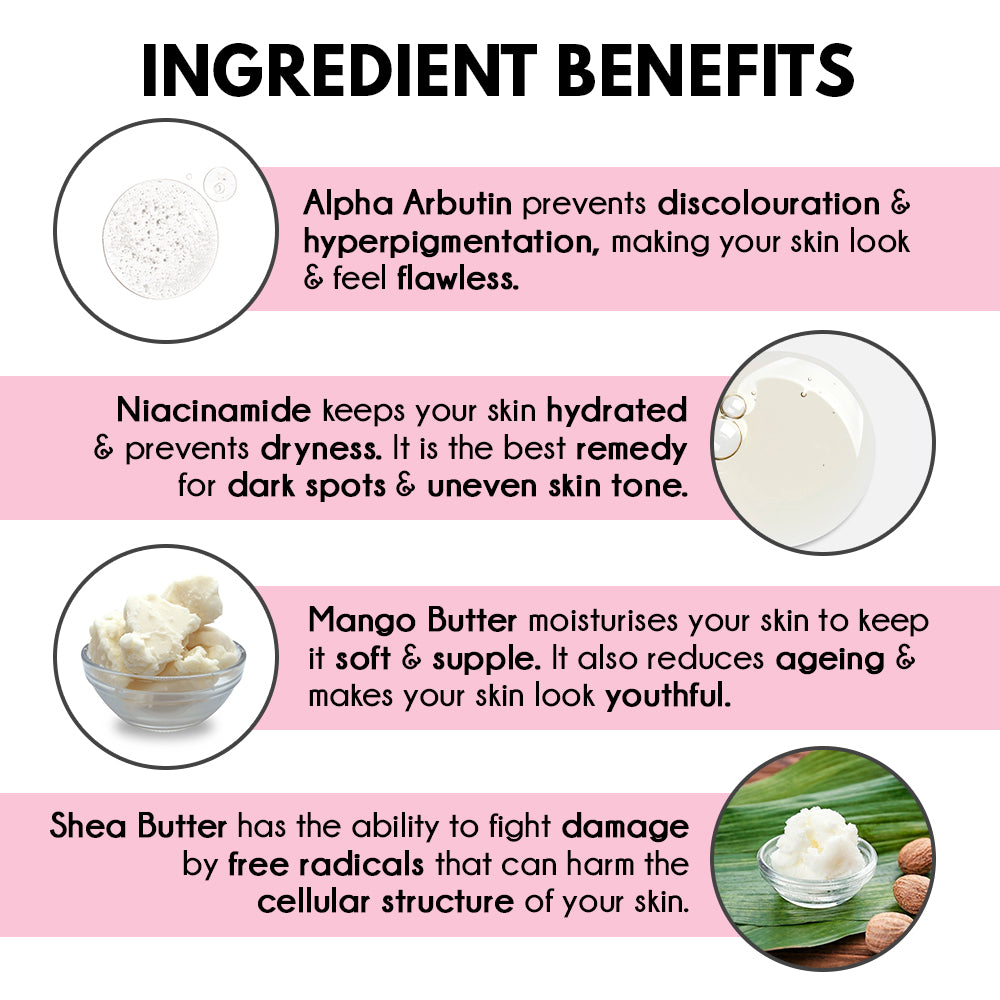 Auli Cuddles Face Moisturizer | With Alpha Arbutin, Niacinamide & Antioxidants | For Supple & Smooth Skin | All Skin Types | 120gm