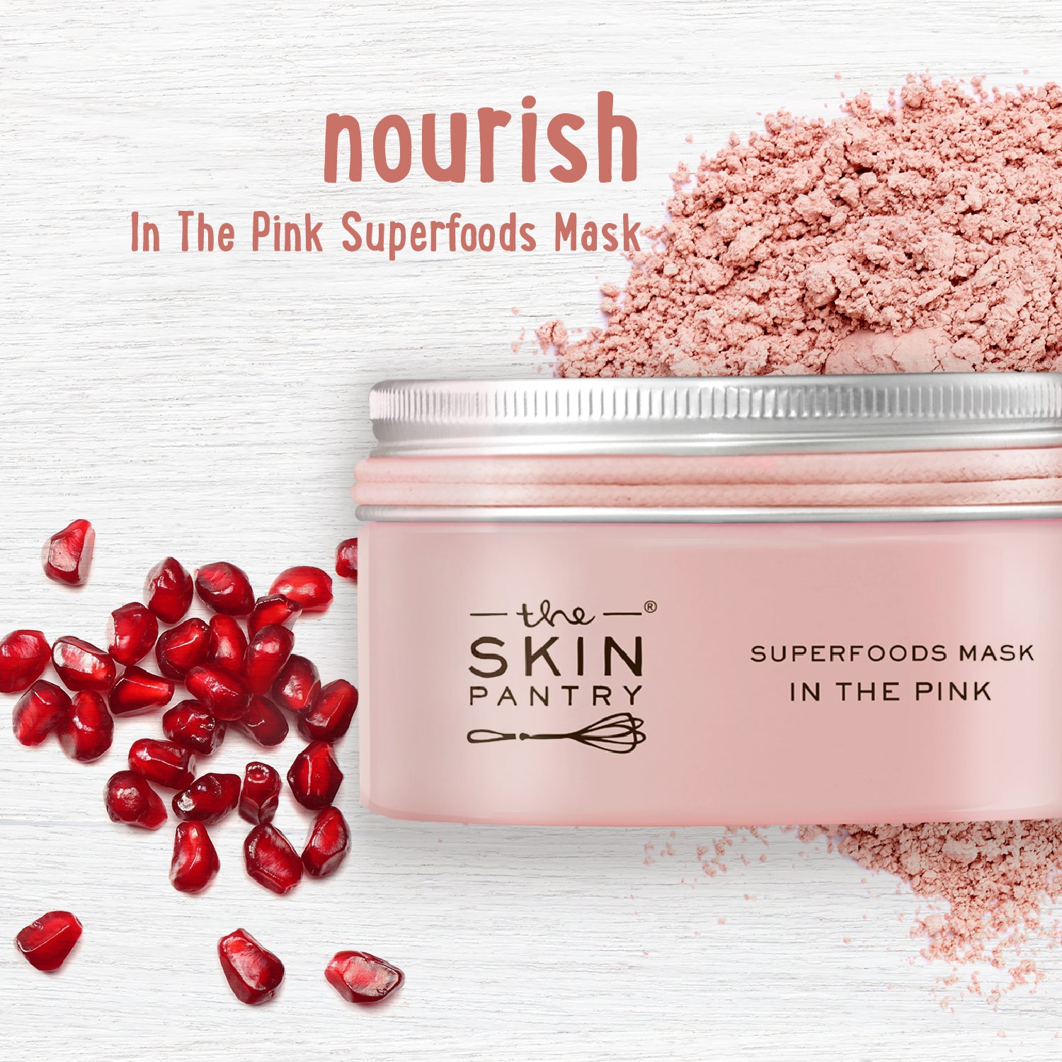 The Skin Pantry Clay Mask | In The Pink | 100ml