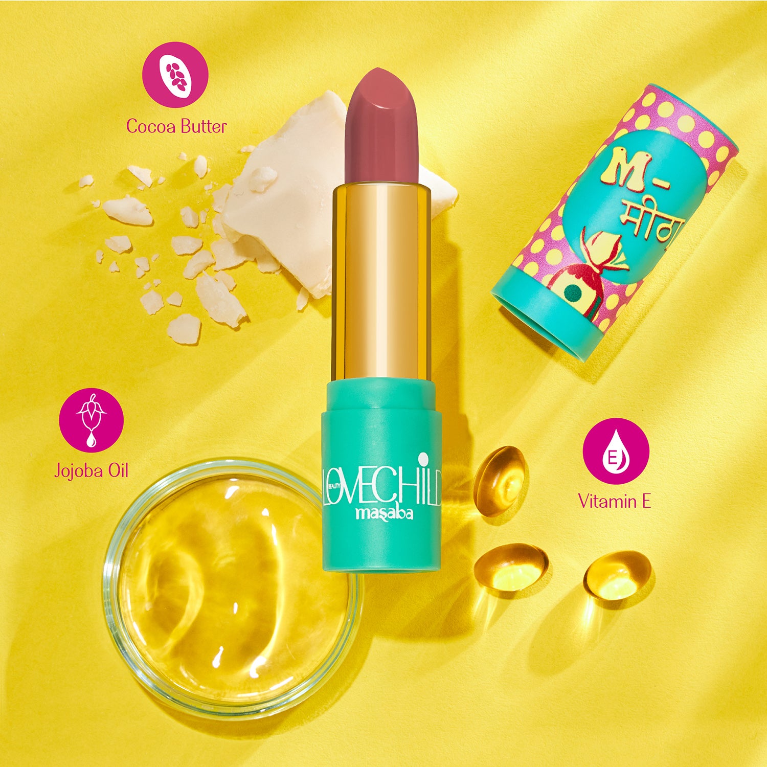 LoveChild Masaba - For the Kid in You! - 05 Meetha - Luxe Matte Lipstick