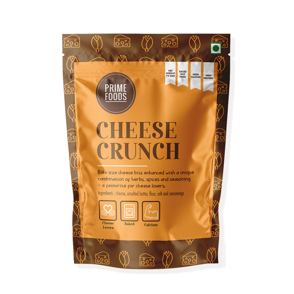 Prime Foods Cheese Crunch Bites - Pack of 4