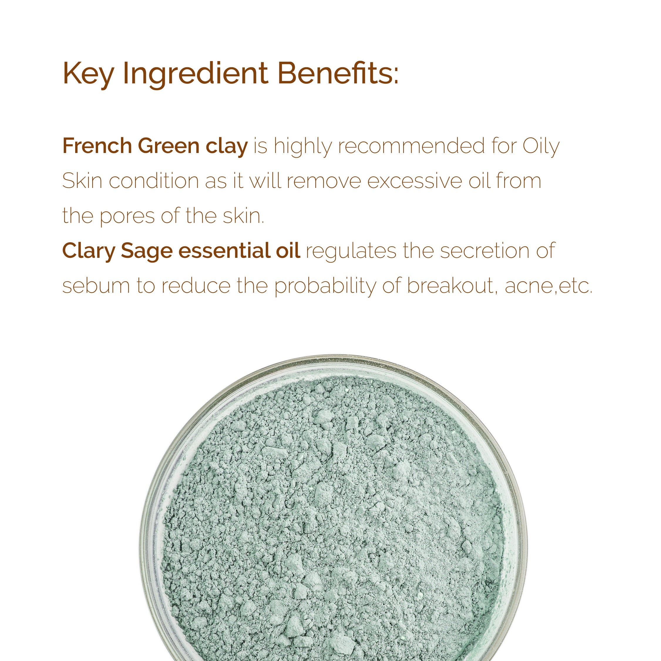 The Skin Pantry Clay Mask | Clean Greens | 100ml