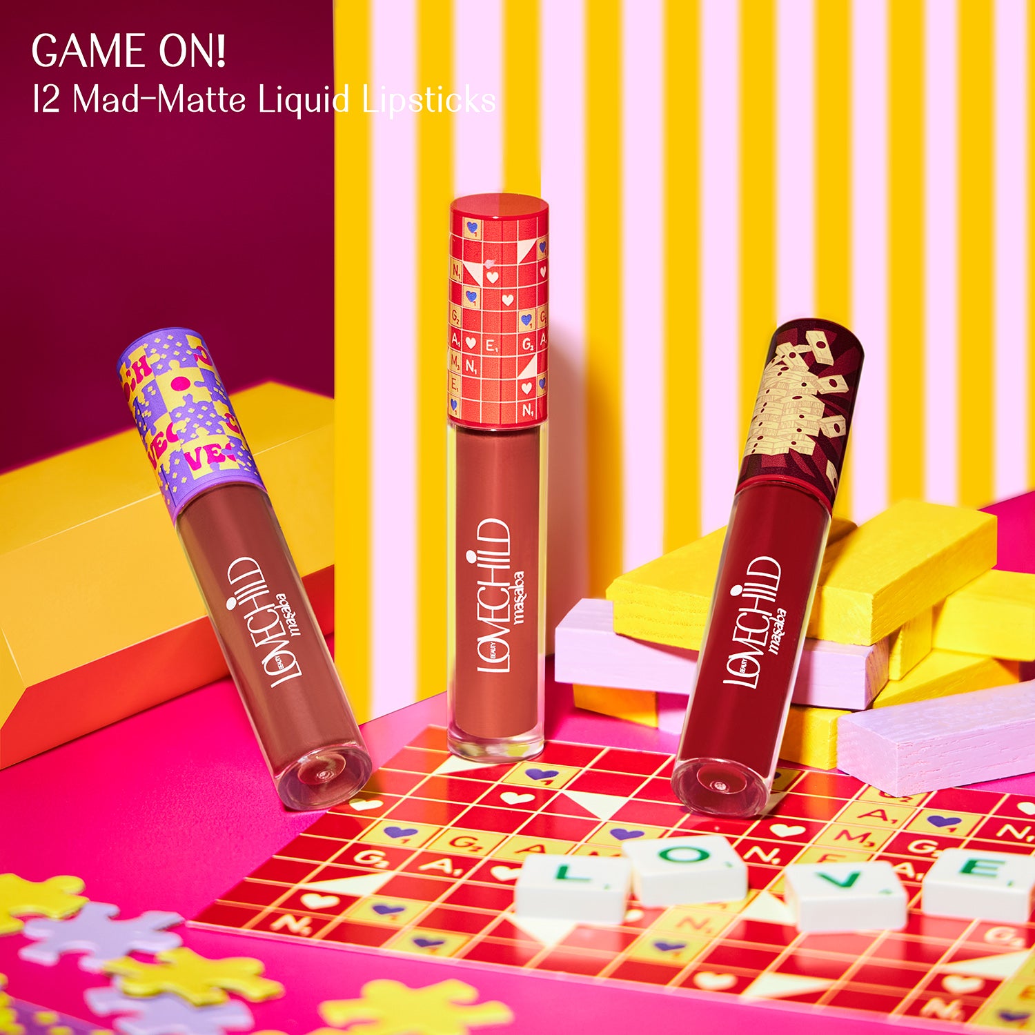LoveChild Masaba - Game On! - 03 Take A Dare - Mad-Matte Liquid Lipstick