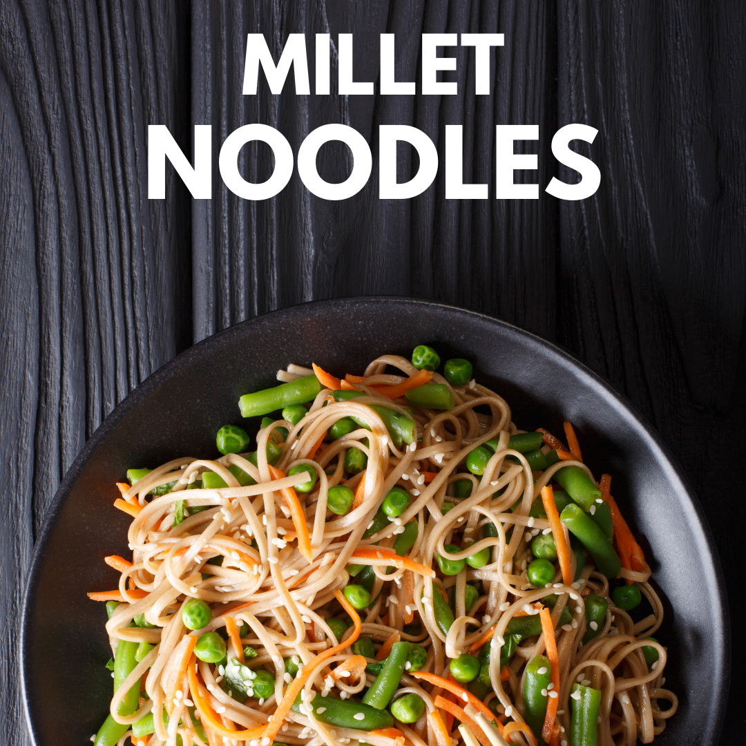 Native Pods Millet Noodles | Not Fried | No MSG | Pack of 2 | 180g X 2 | Ragi + Multi-millet