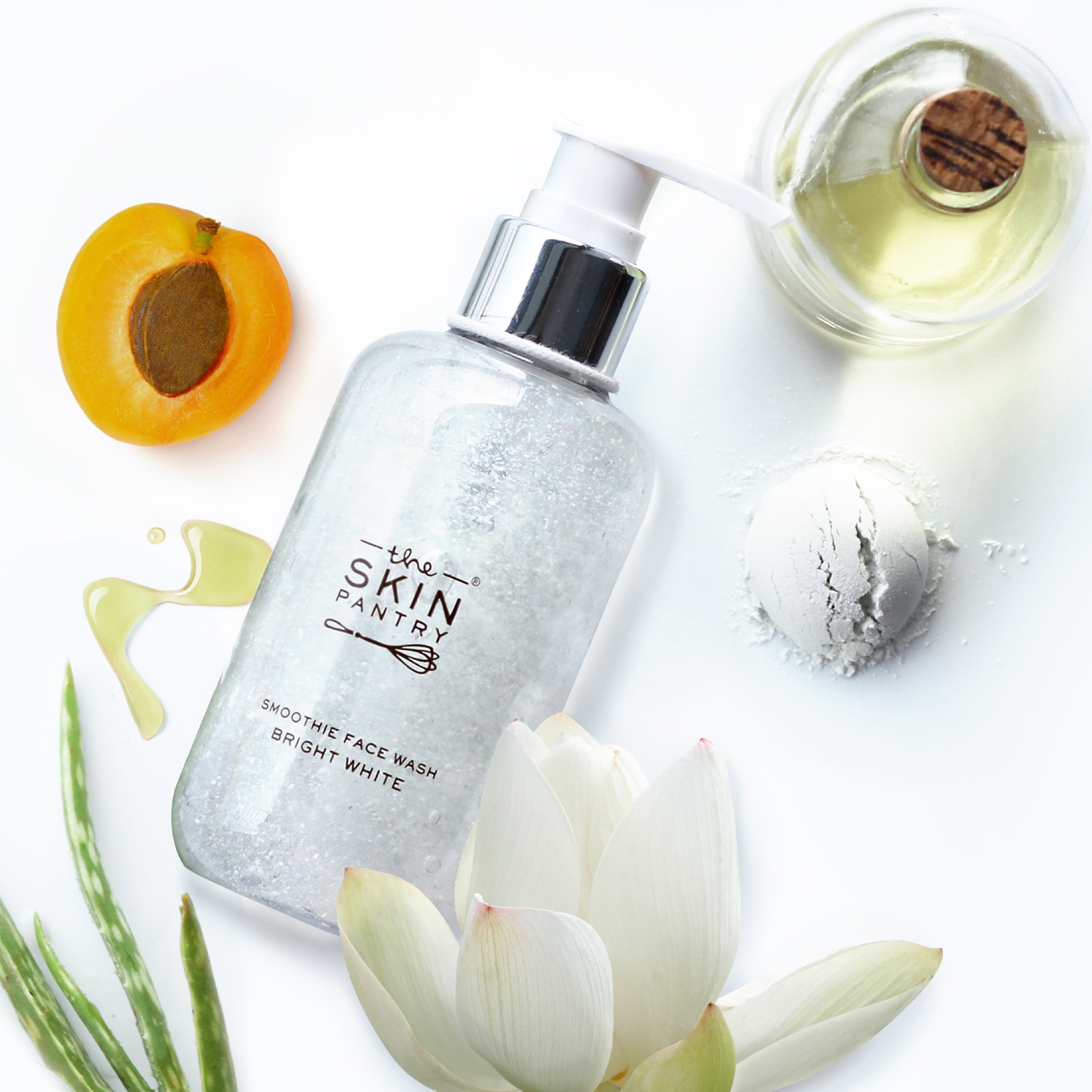 The Skin Pantry Smoothie Face wash | Bright White | 200ml