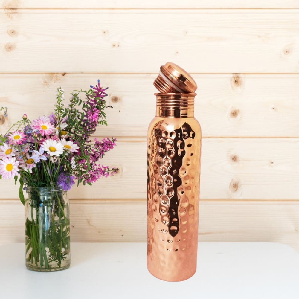 ONEarth Copper Bottle (with Cleaning Brush) - 1L