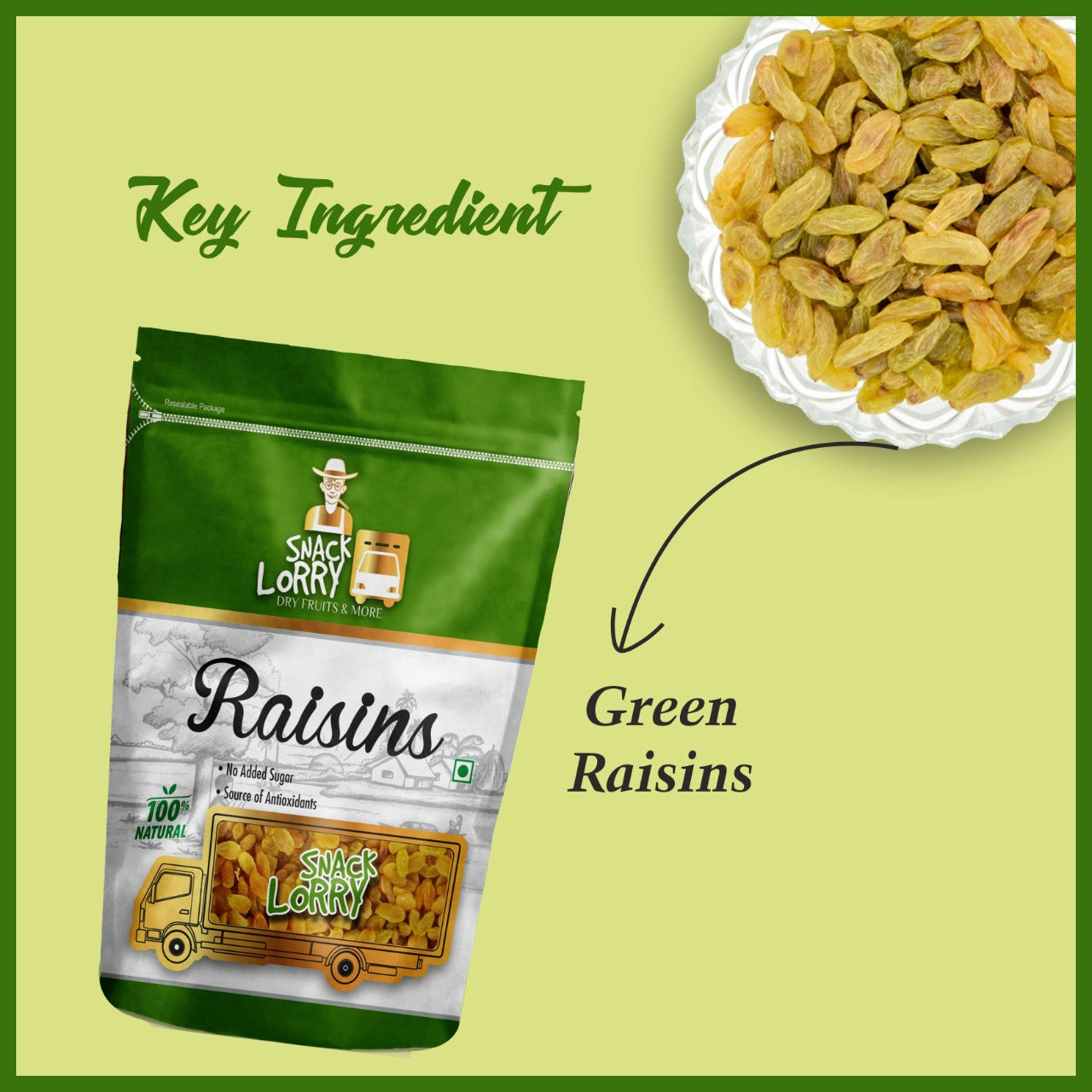 Snacklorry Raisins