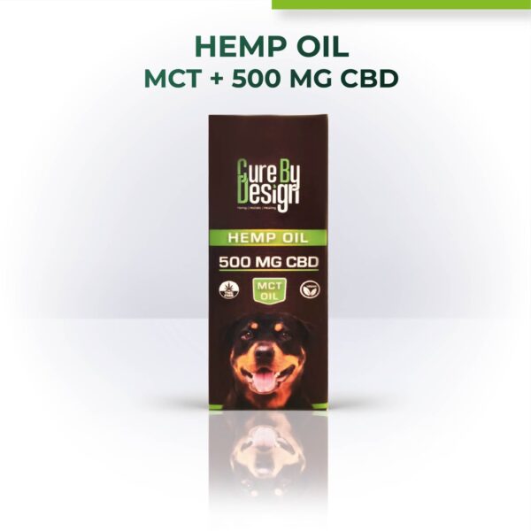 Cure By Design Hemp Oil with 500mg CBD (MCT) 30ml
