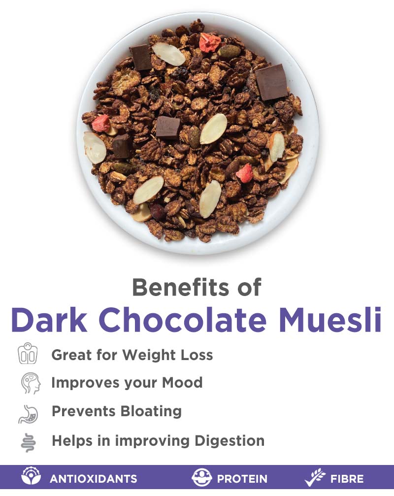 True Elements Dark Chocolate Muesli