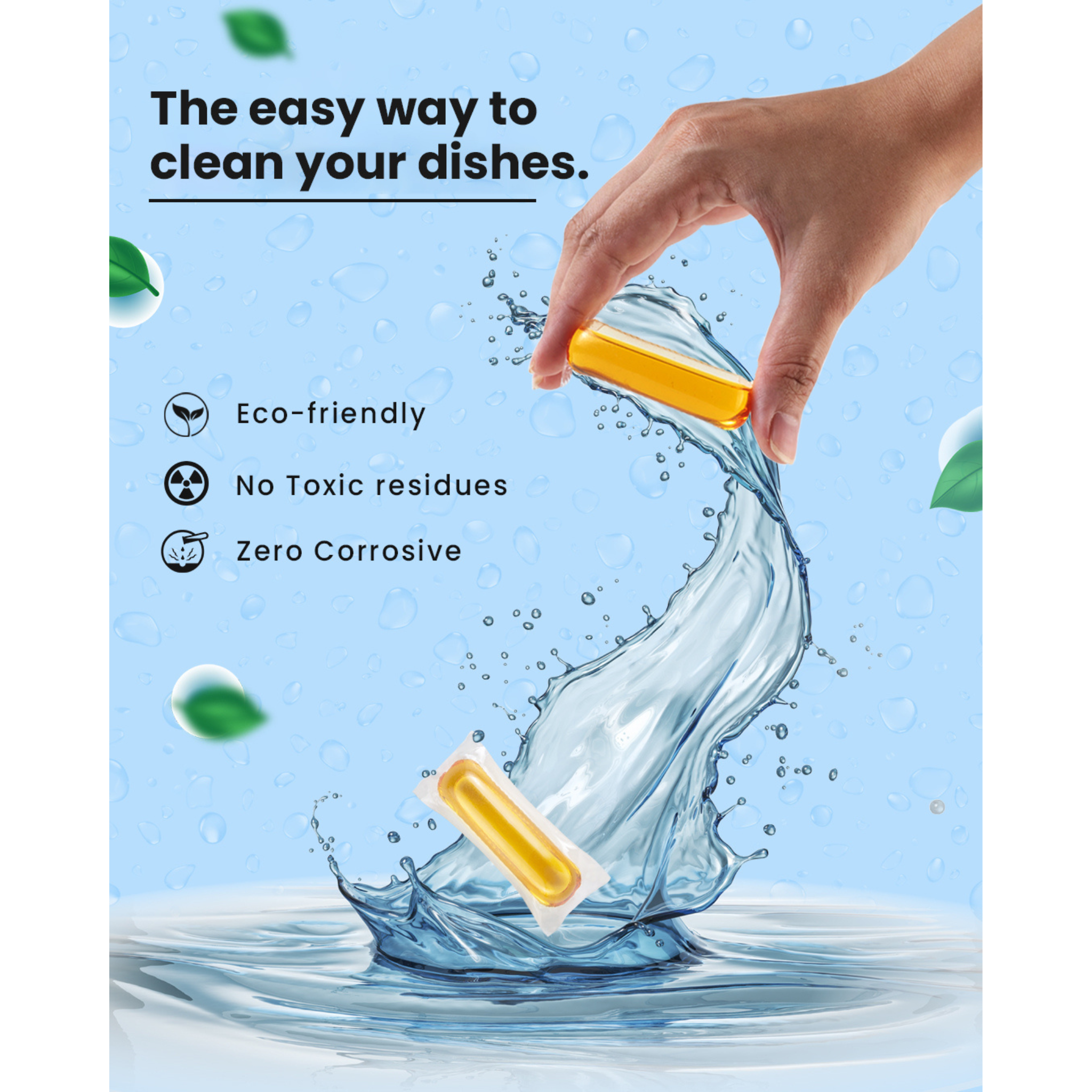 Ecosys Pack of Kitchen + Utensil Cleaner with Herbal fragrance | Degreaser | 2-in-1 action formula