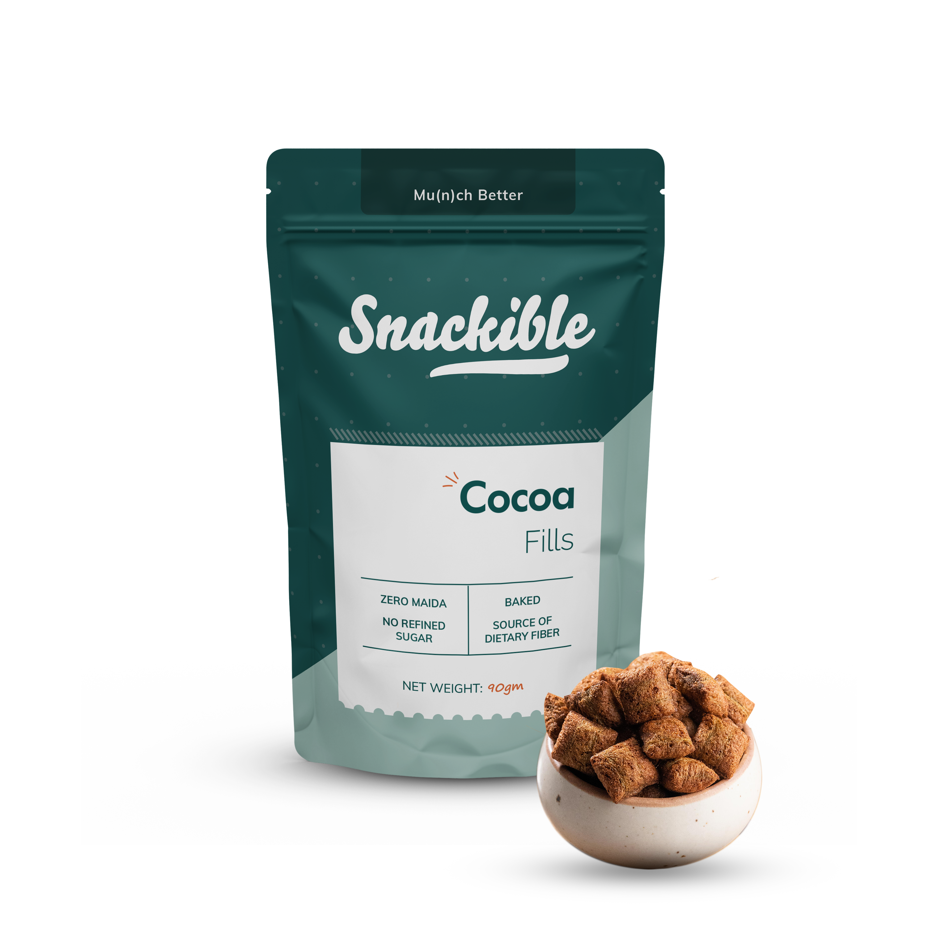 Snackible Cocoa Fills | Pack of 4 | 90gm each