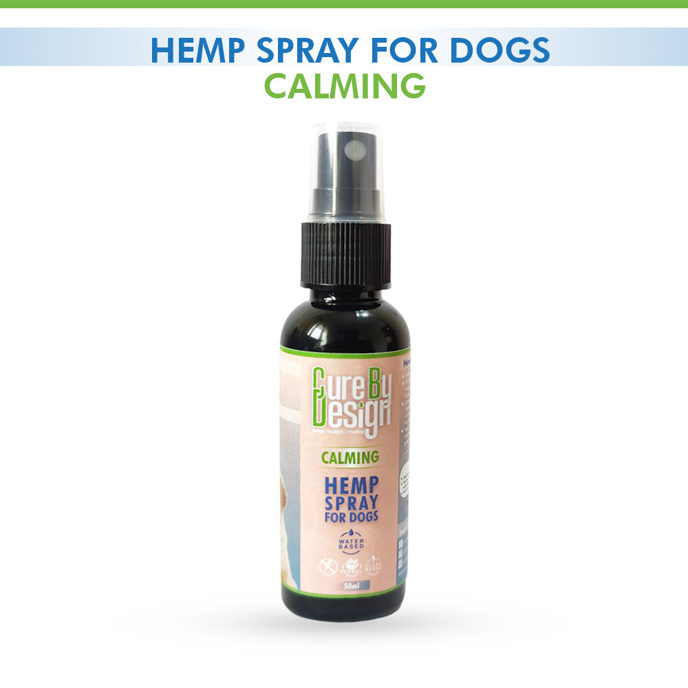Cure By Design Hemp Spray for Pets - Calming