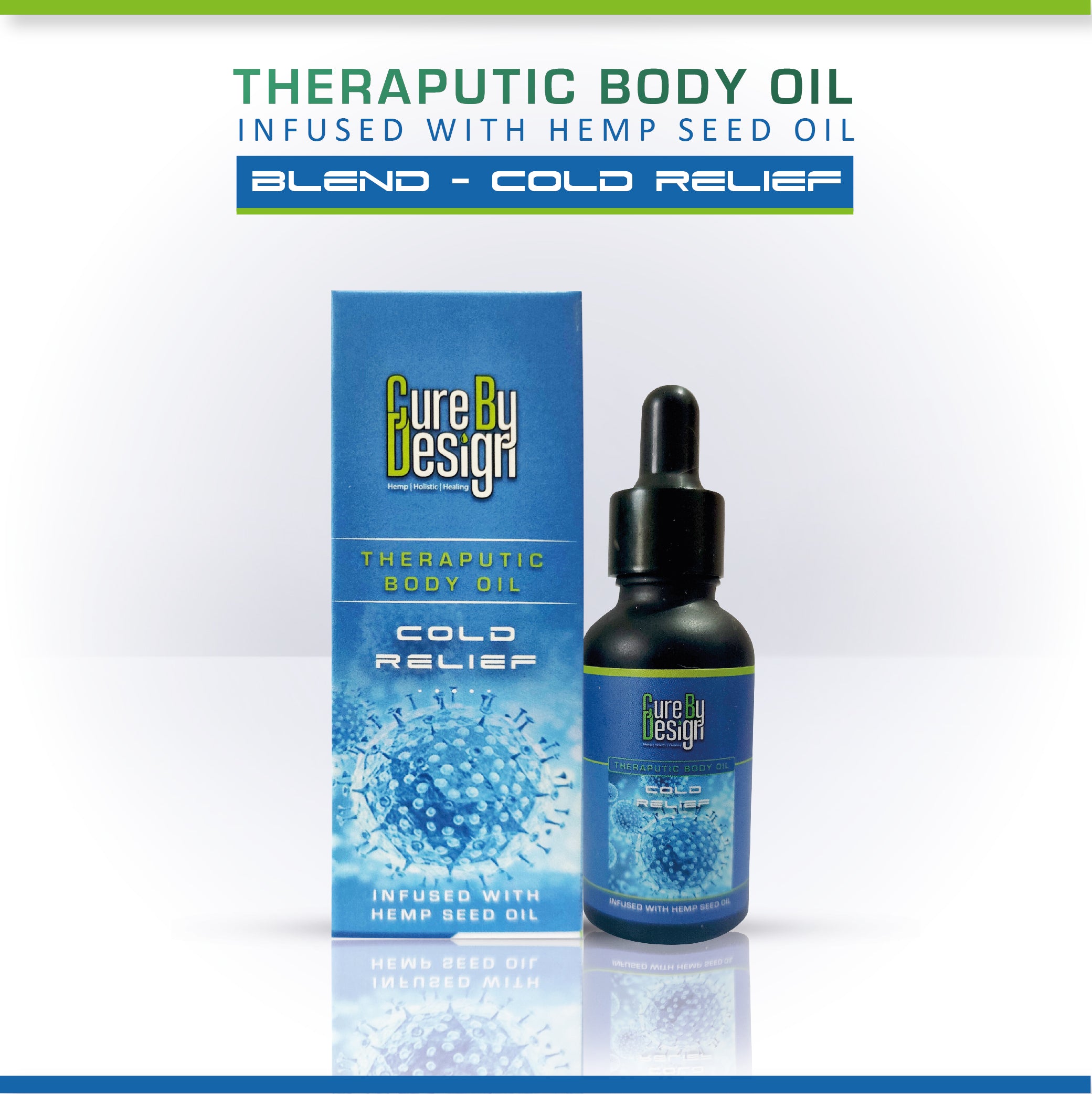 Cure By Design Therapeutic Healing Blend - Cold Relief