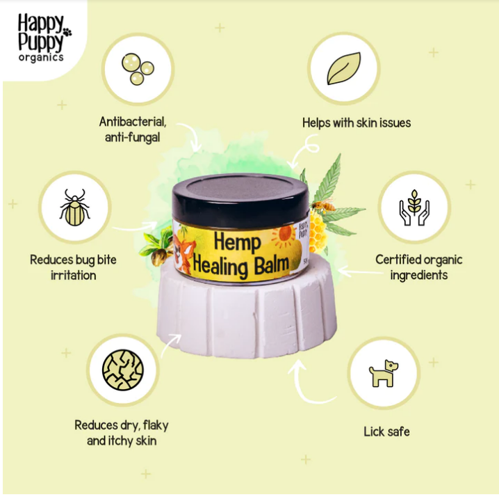Happy Puppy Organics Hemp Healing Balm