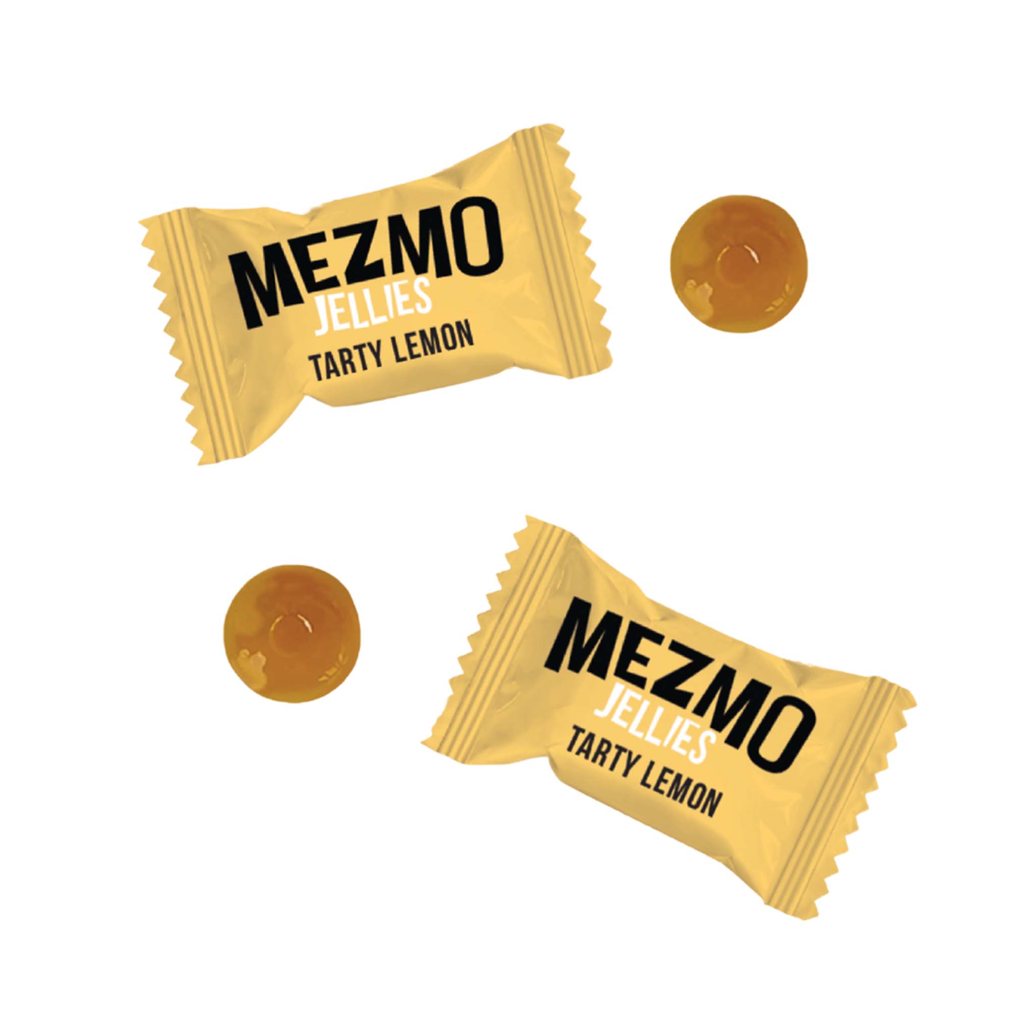 Mezmo Candy Tarty Lemon Pack of 3 ( 36 Jellies)